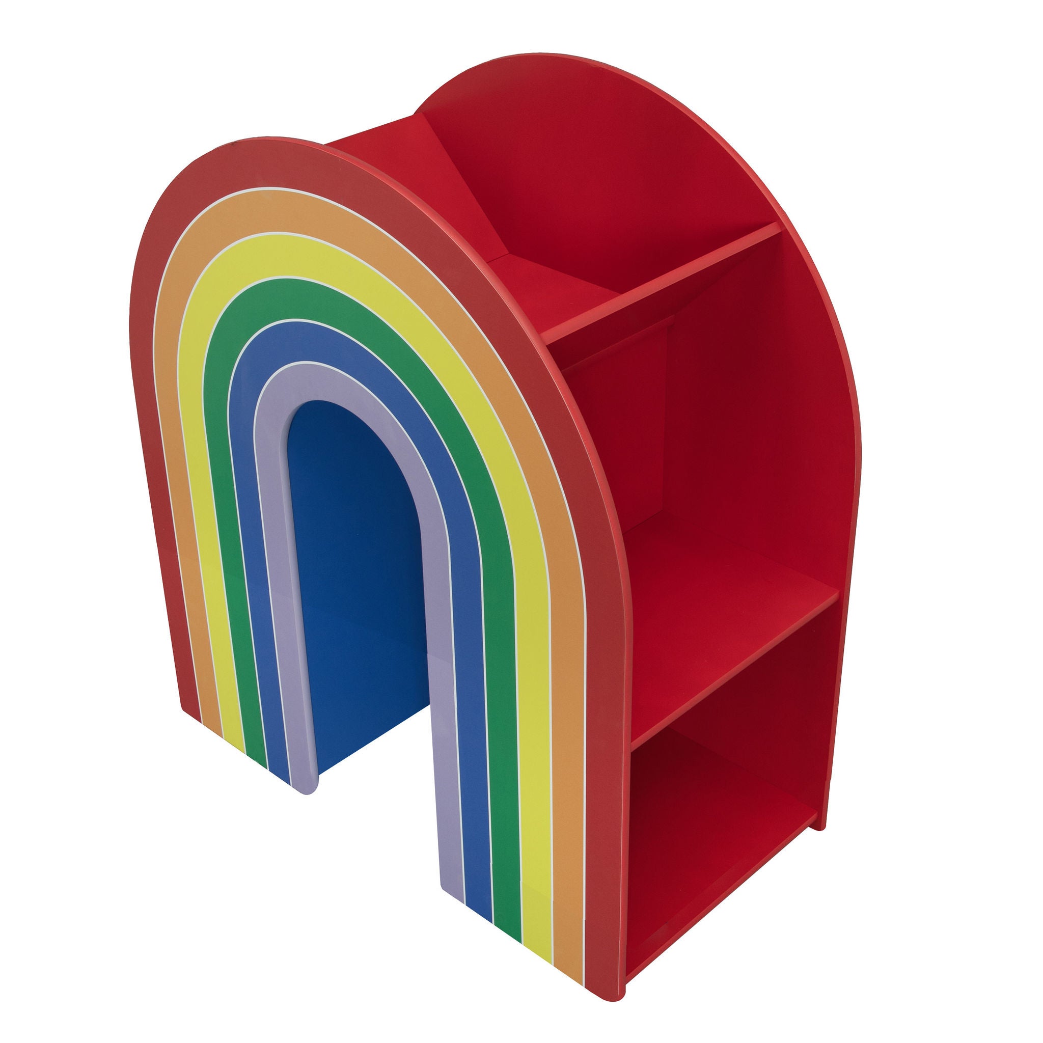 Delta Children Rainbow Bookcase