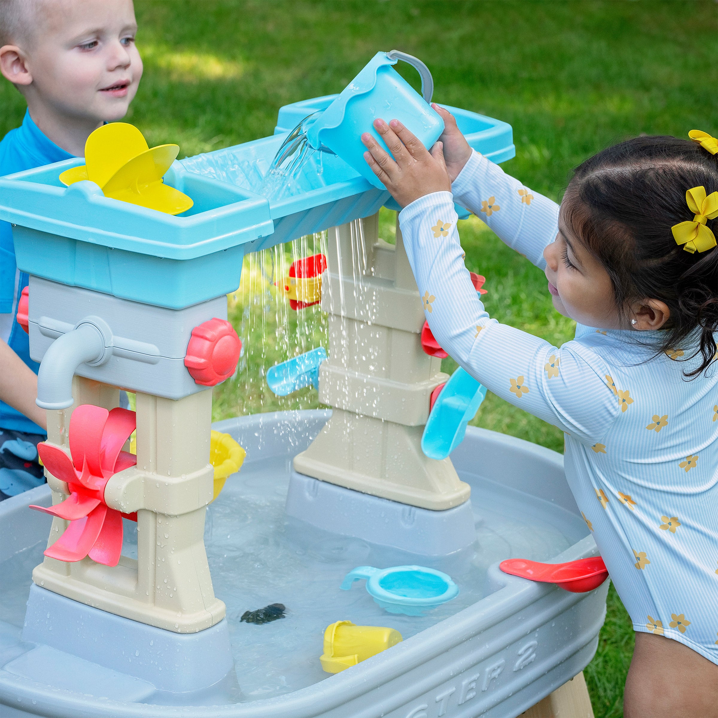 Step2 Rain Showers & Flow Water Table