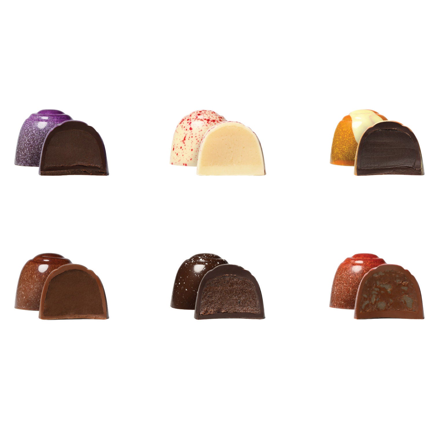 Ethel M Chocolates Truffles Collection, 2 Pack, 24 Pieces Total
