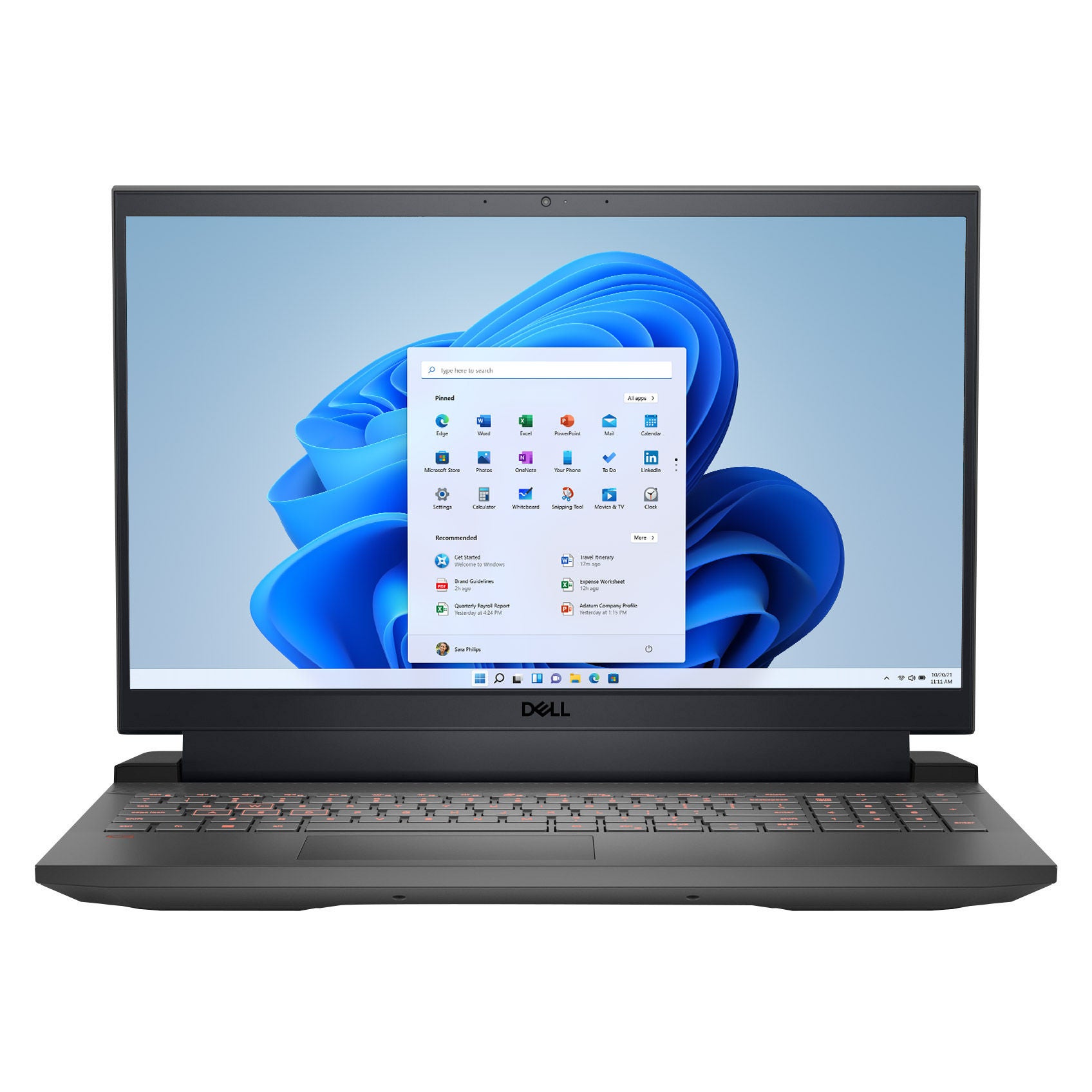Dell G15 Gaming Laptop - 12th Gen Intel Core i7-12700H - GeForce RTX 3060 - Windows 11, Black.