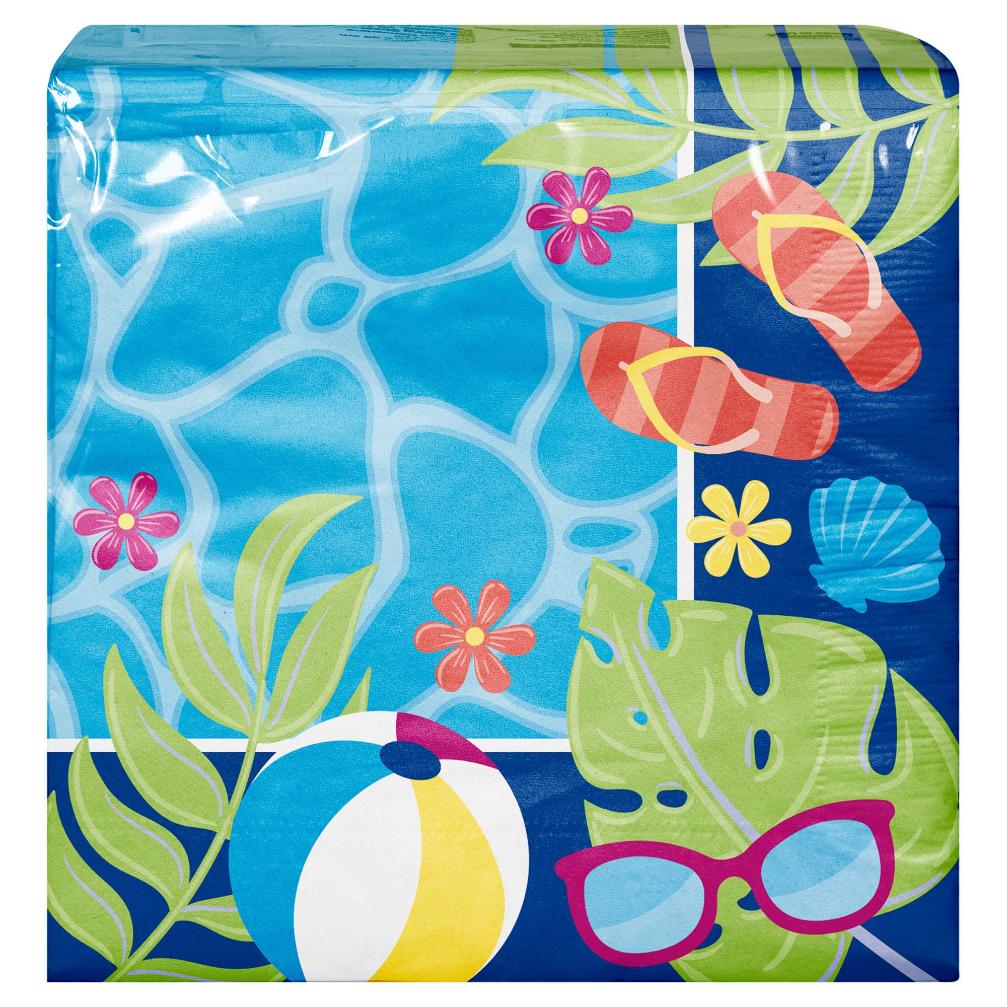 Artstyle Paper Plate & Napkin Bundle, Summer Sun, 200-count