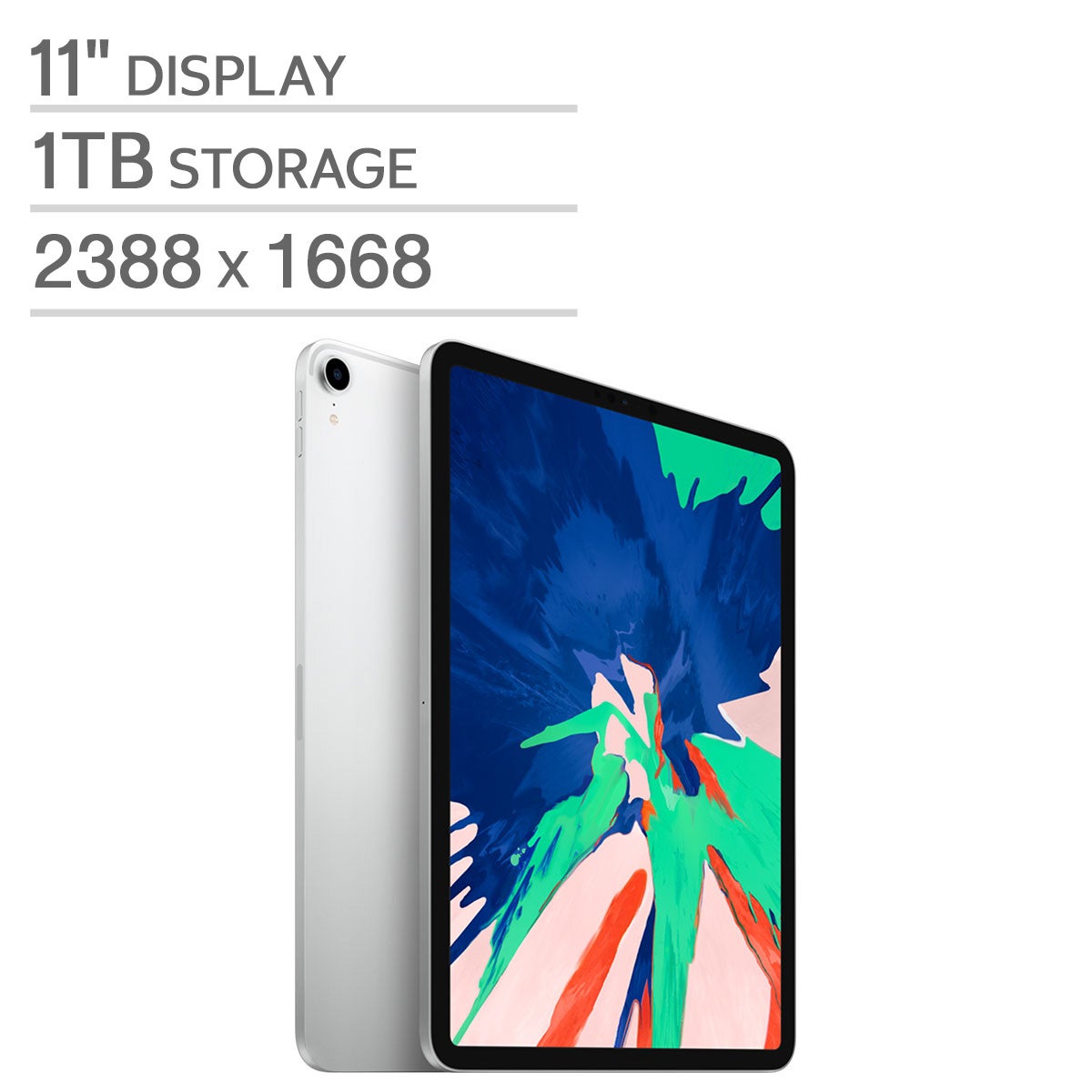 Apple iPad Pro A12X Bionic Chip 1.0TB - Silver