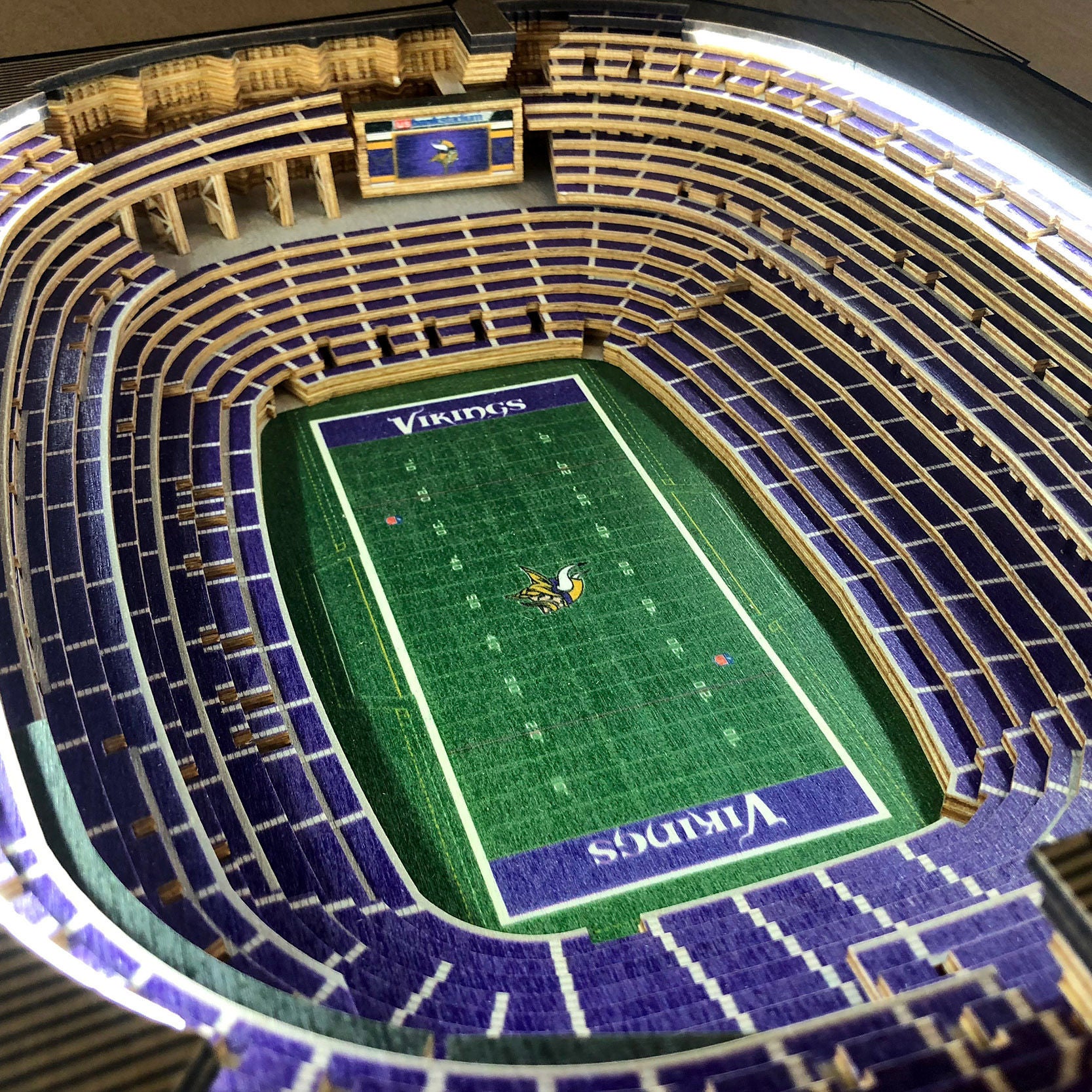 NFL 25-layer Stadium View End Table