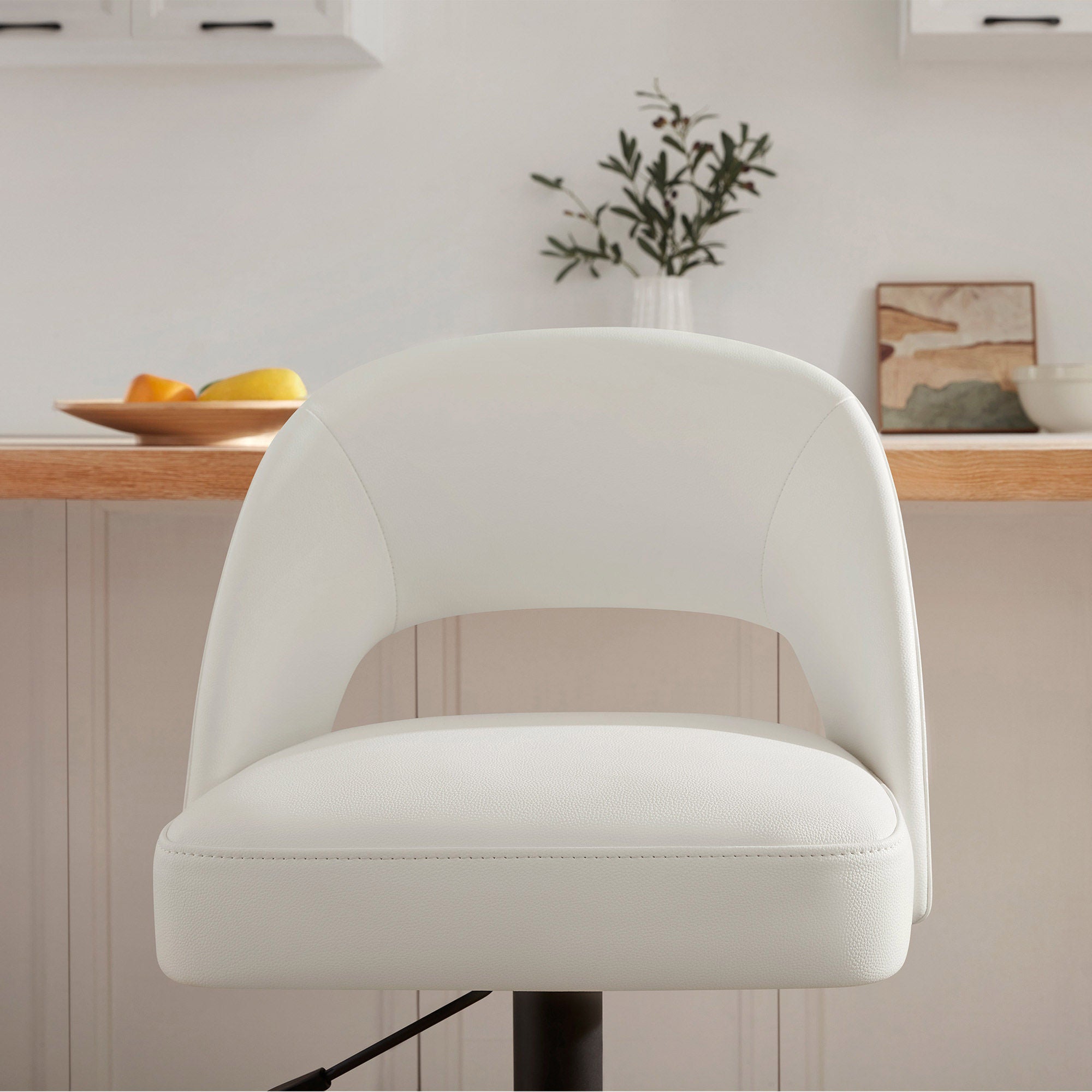 Brightport Gas-lift Adjustable Stool