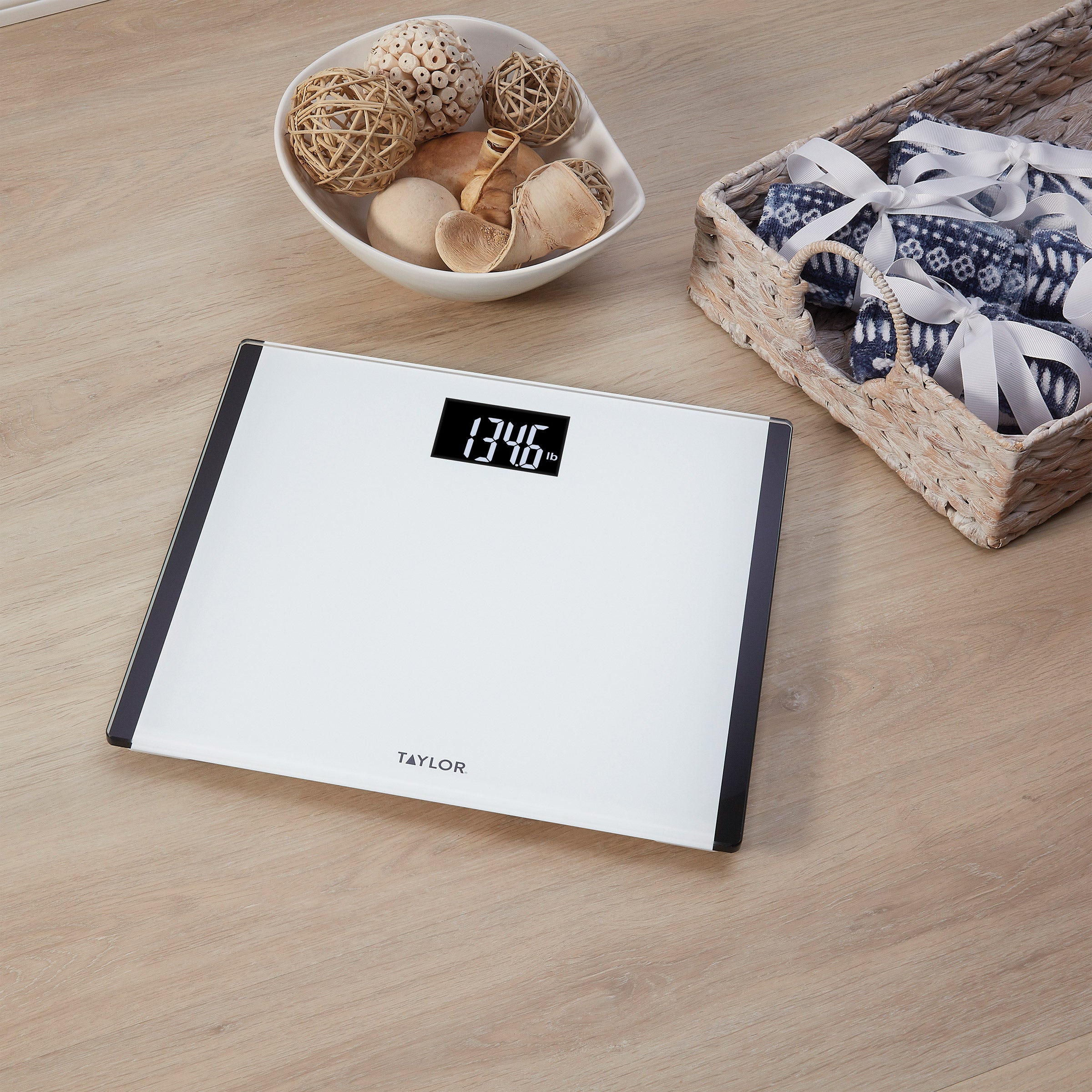 Taylor Glass Digital Bath Scale