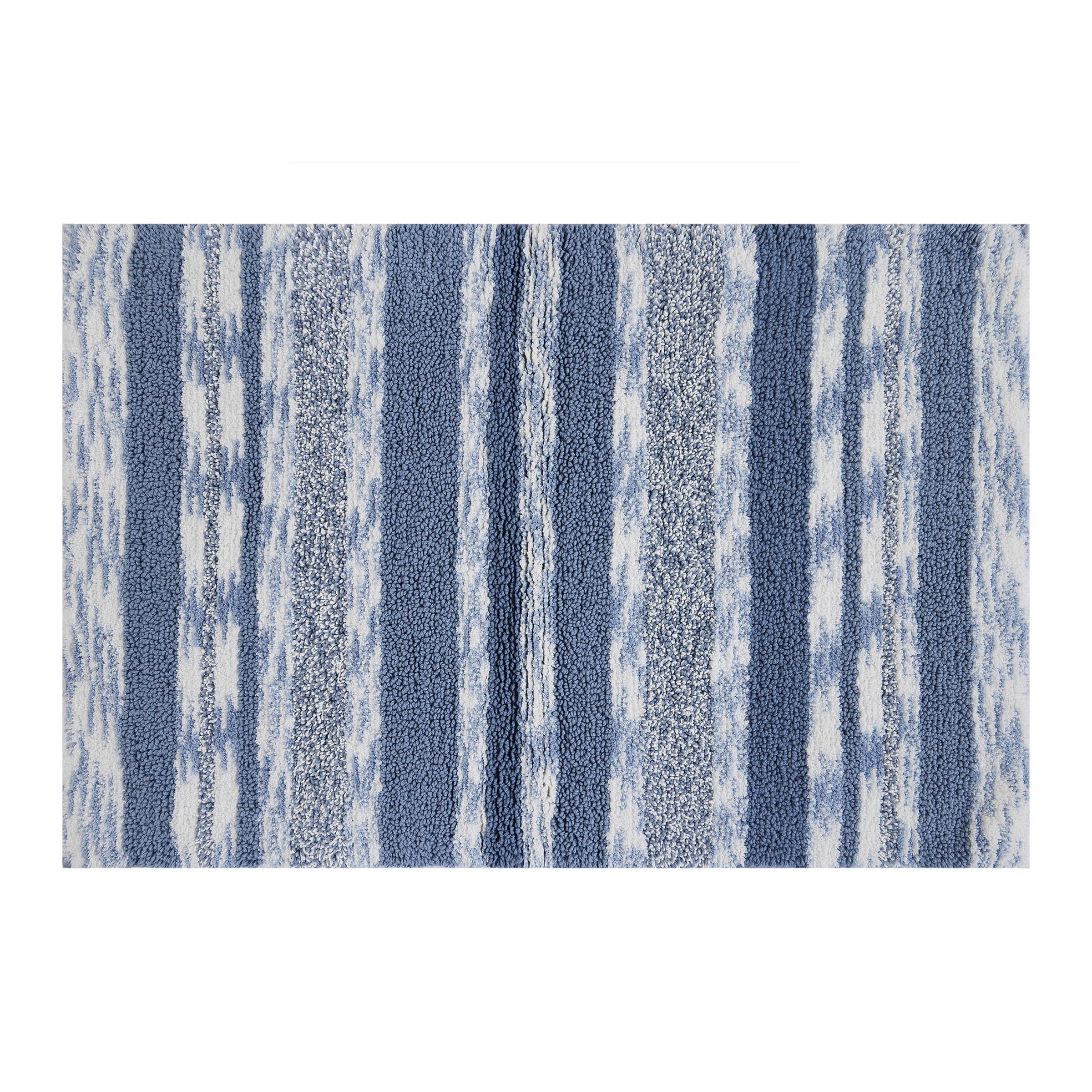 Cotton Stripe Bath Mat
