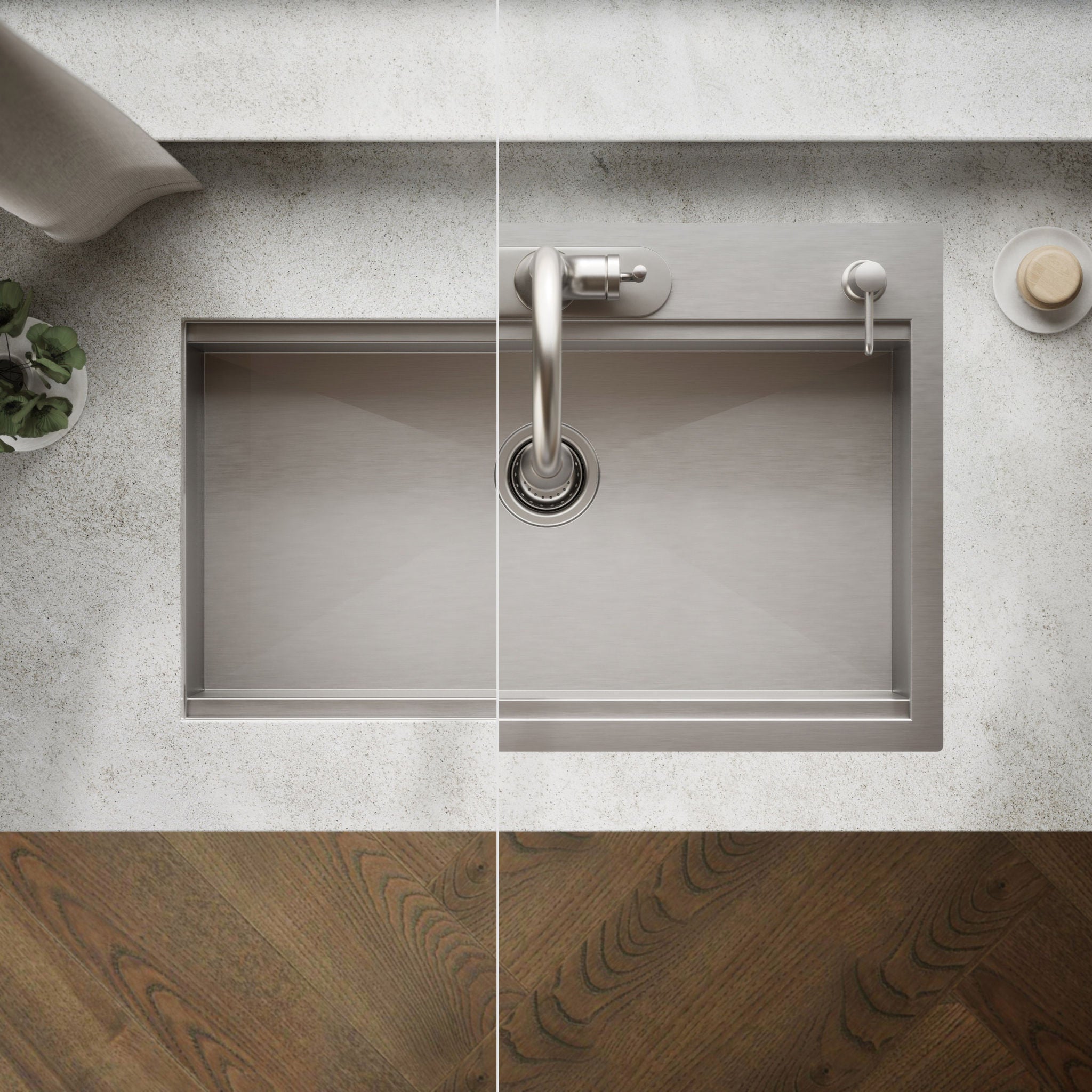 Kohler Lyric Dual Mount Workstation Kitchen Sink Kit