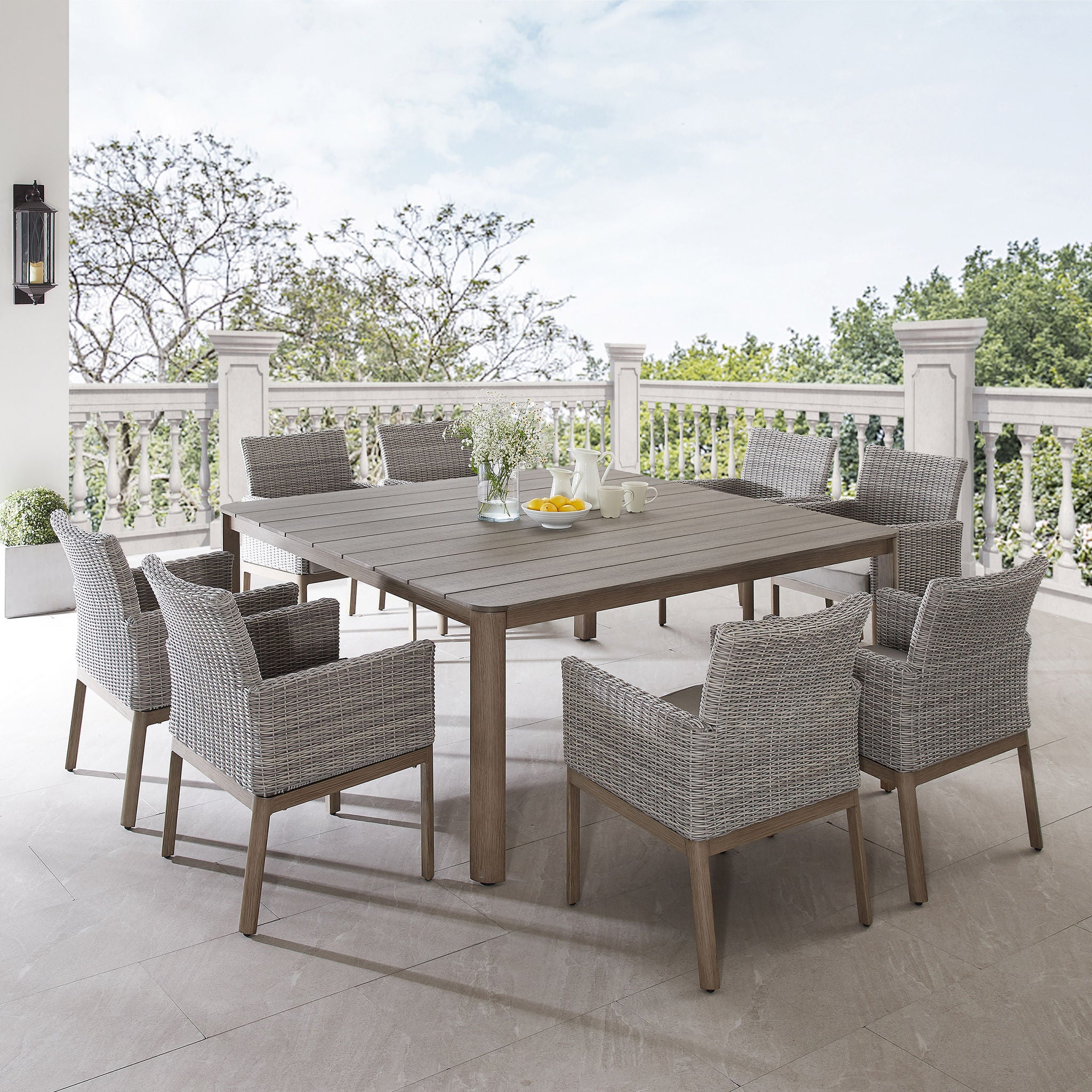 Sirio Palermo 9-piece Outdoor Patio Dining Set