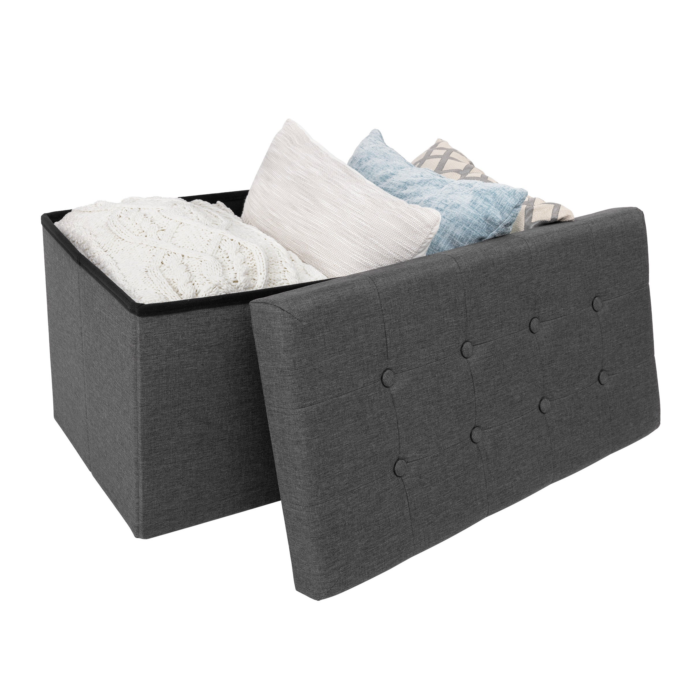 Seville Classics Foldable Storage Trunk