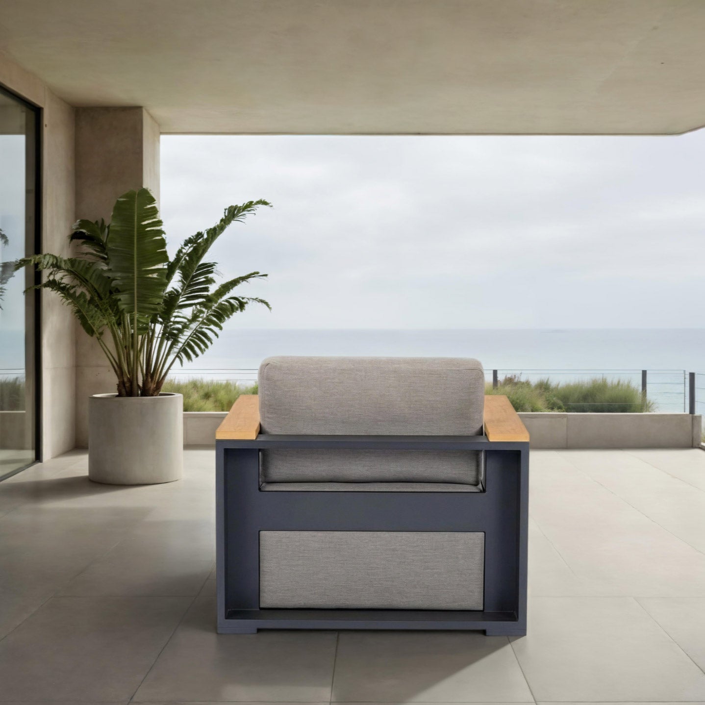 MoDe Ottawa 4-piece Outdoor Patio Deep Seating Set