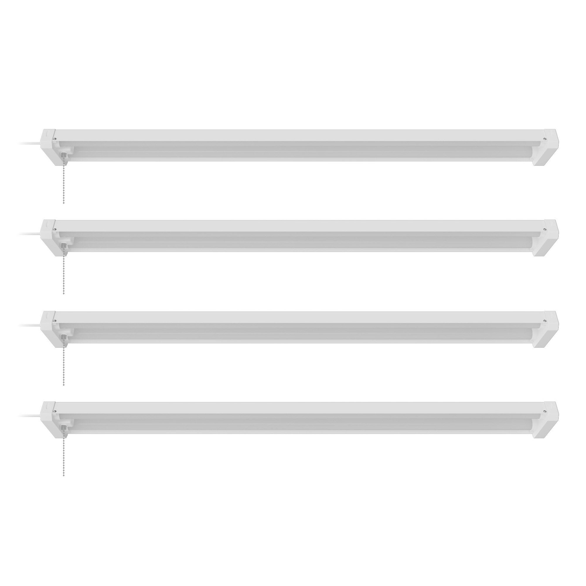 Feit 5,000 Lumen Shop Light with Motion Detection, 4-pack
