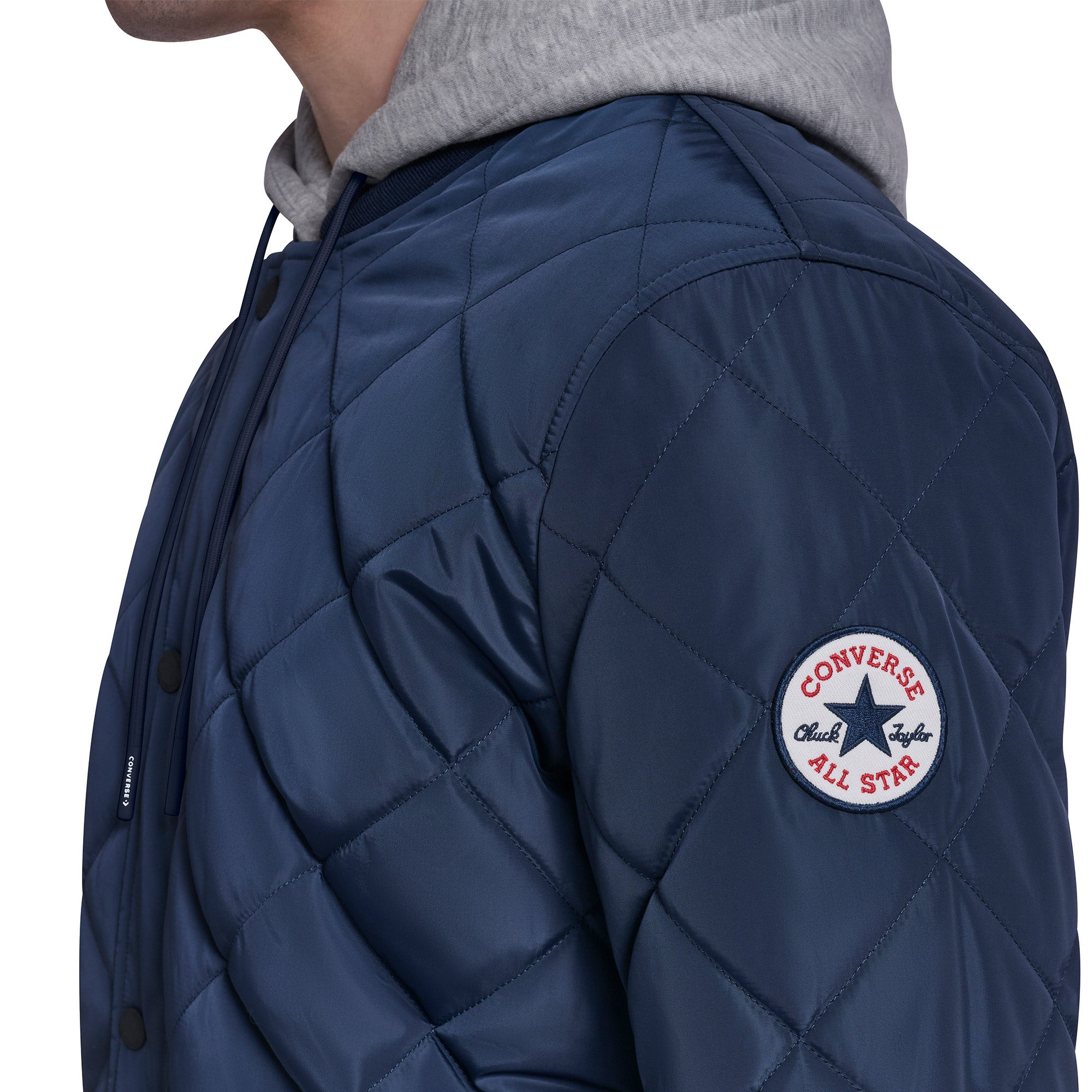 Converse Men's Hooded Bomber Jacket