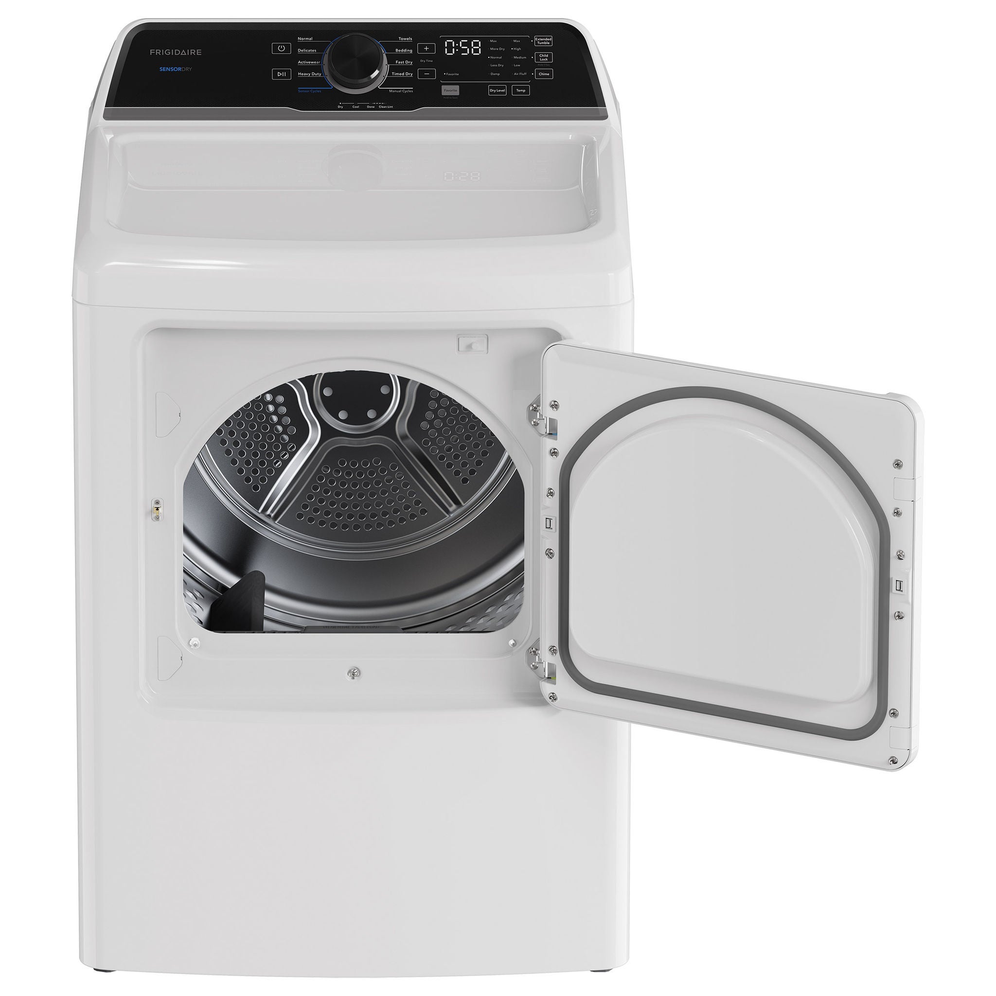 Frigidaire 7.0 cu. ft. GAS Dryer with 10 Dry Cycles