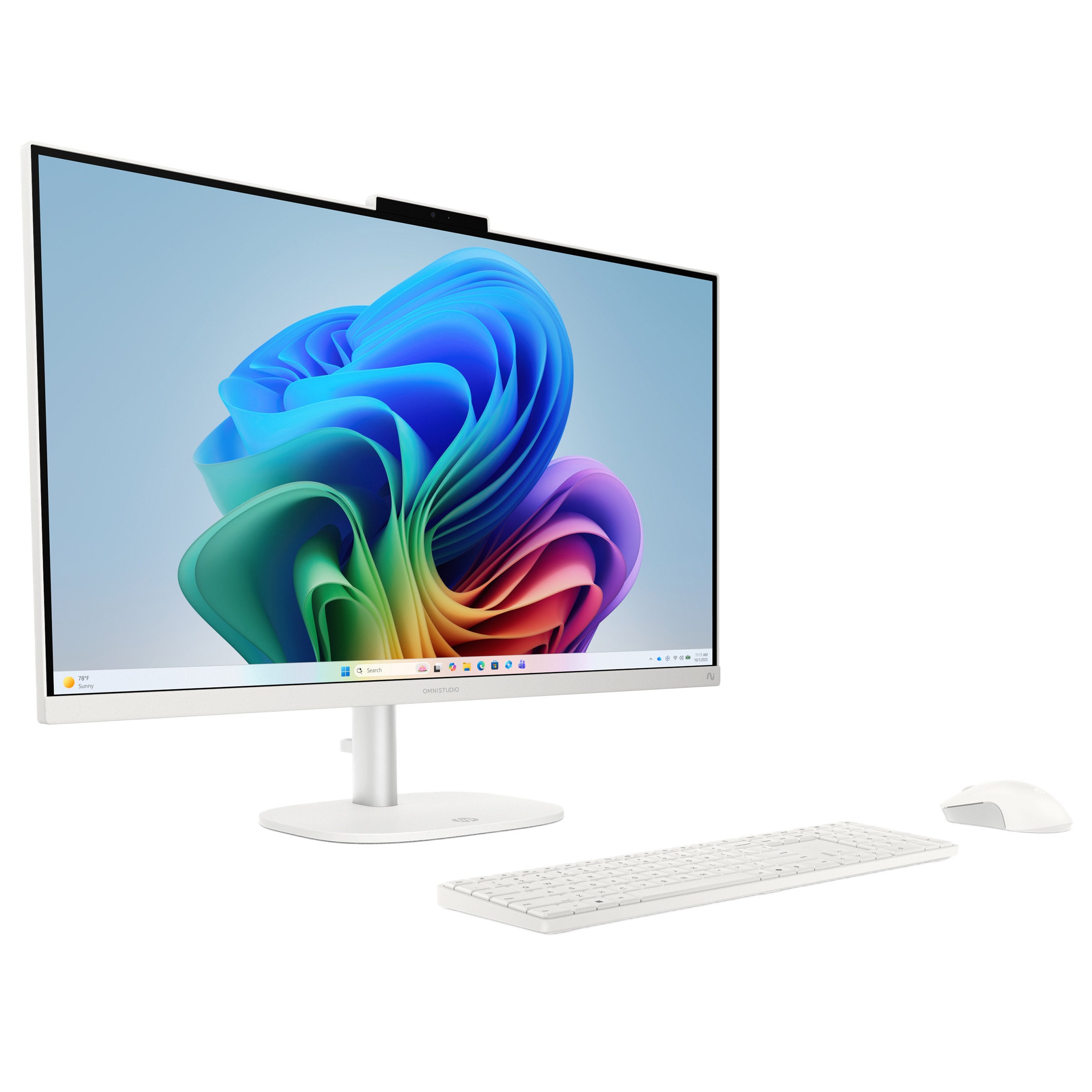 HP OmniStudio 27" Touchscreen All-in-One Desktop - Intel Core Ultra 5 325 - Copilot+ PC - FHD (1920 x 1080) - 16GB RAM - 1TB SSD - Windows 11 Home