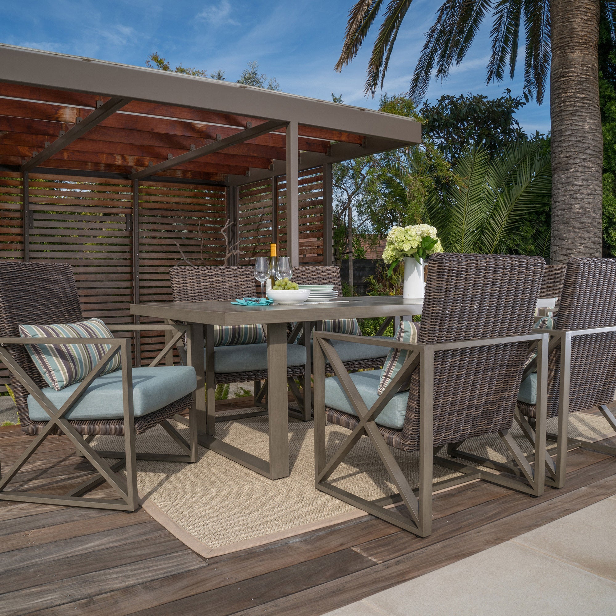 City Heights 7-piece Dining Set