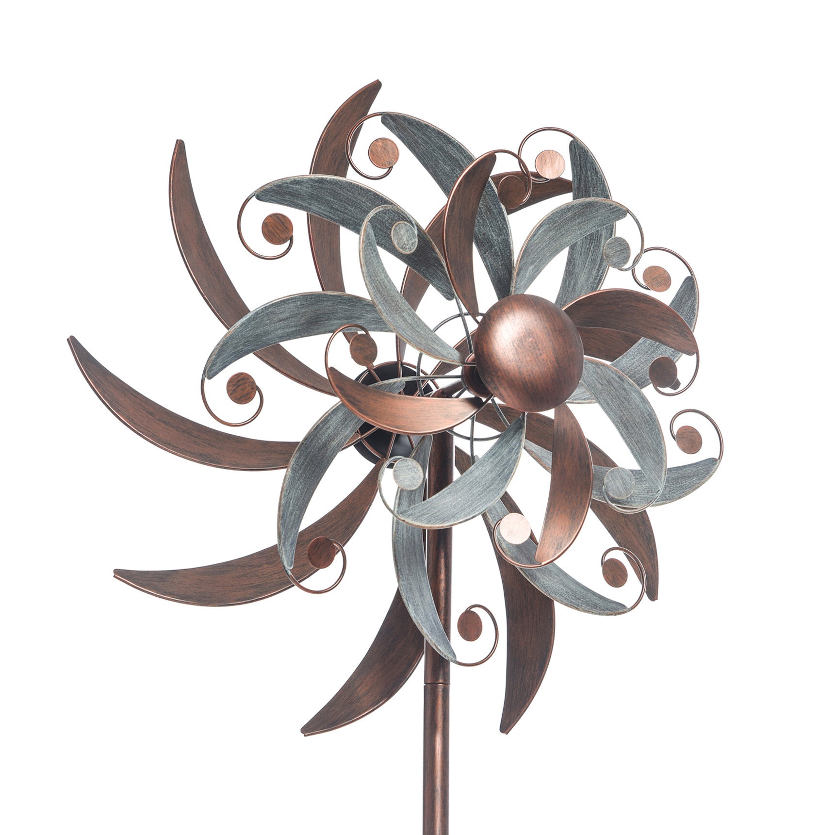 Metal Swirl Wind Spinner