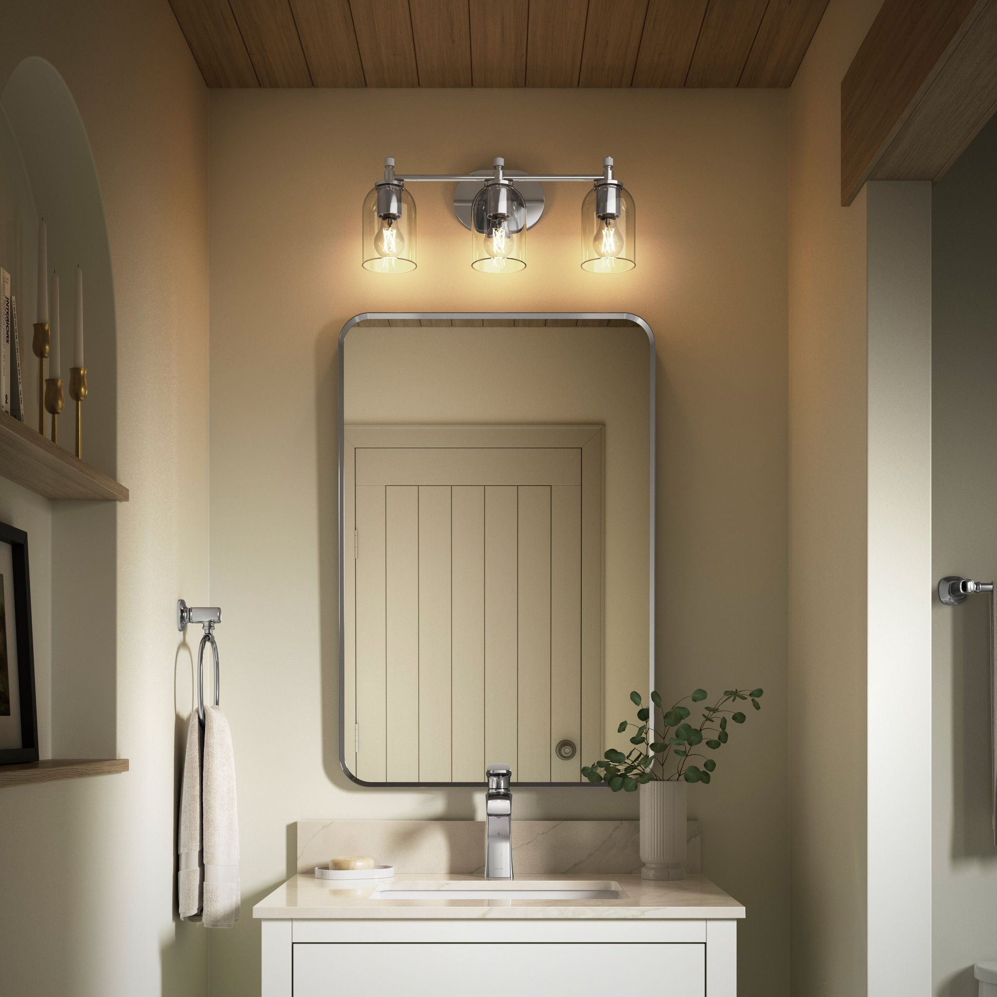 Kohler Orime Three-Light Wall Sconce