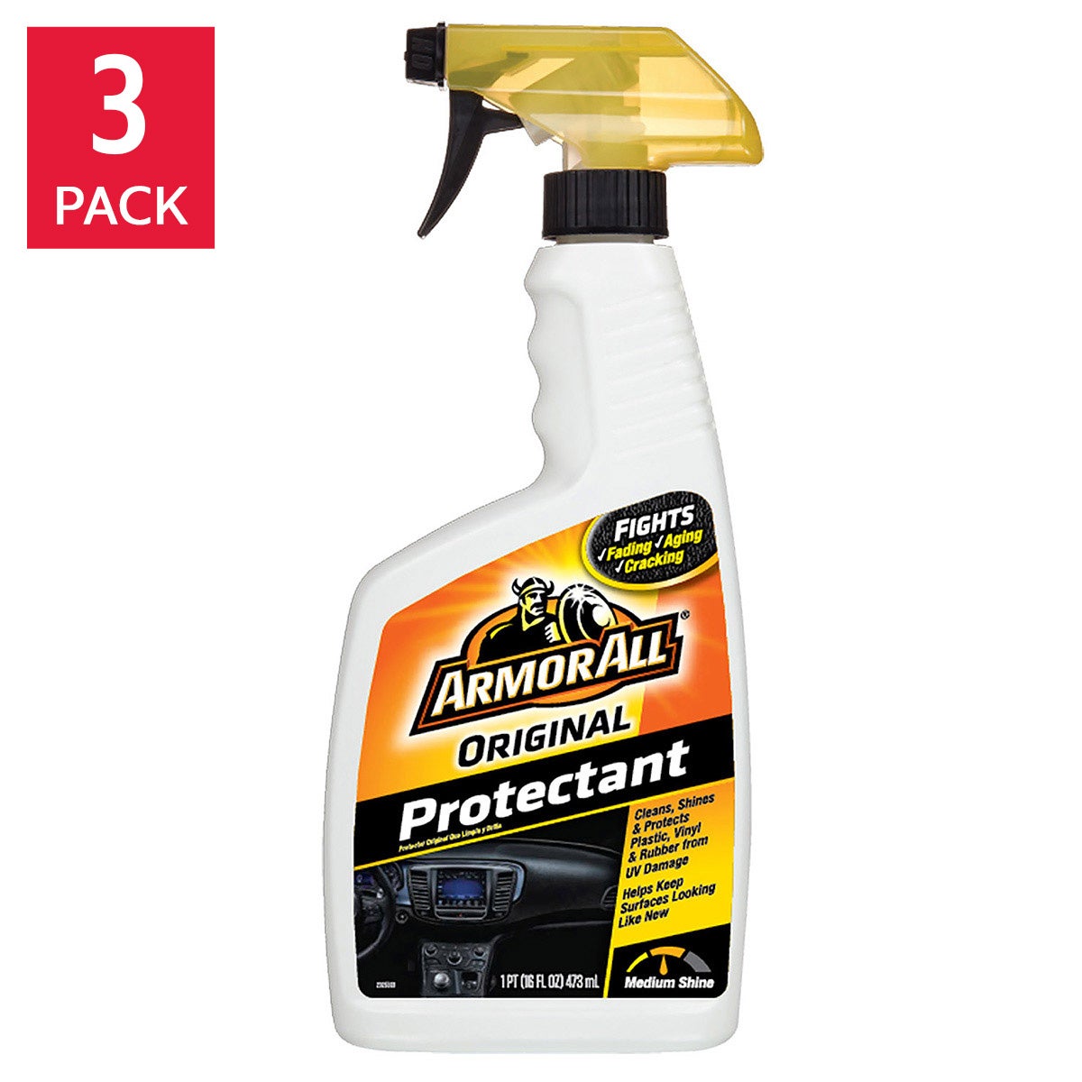 Armor All Original Protectant, 16 oz, 3-pack