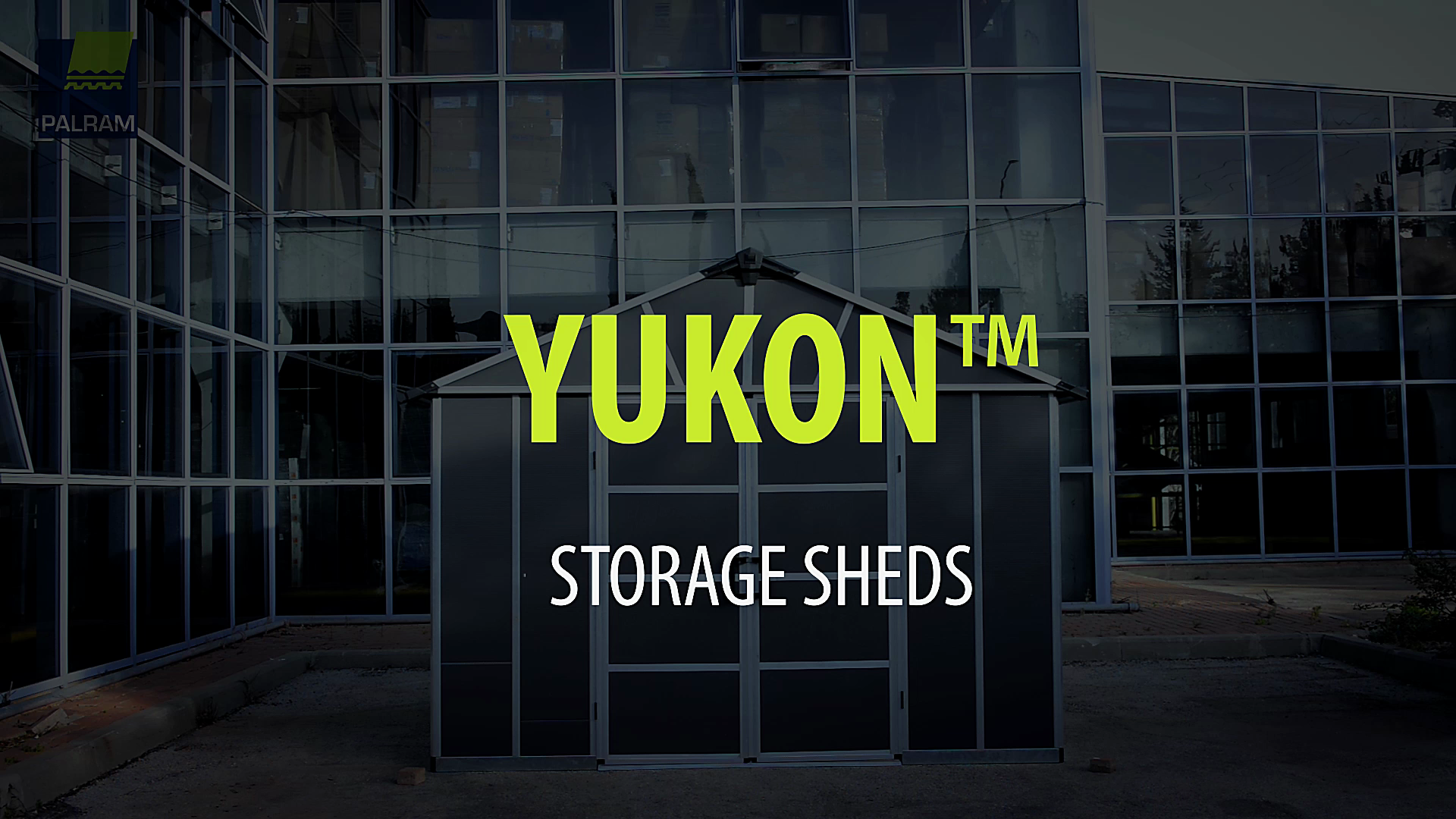 Yukon 11 ft. x 9 ft. Polycarbonate Storage Shed