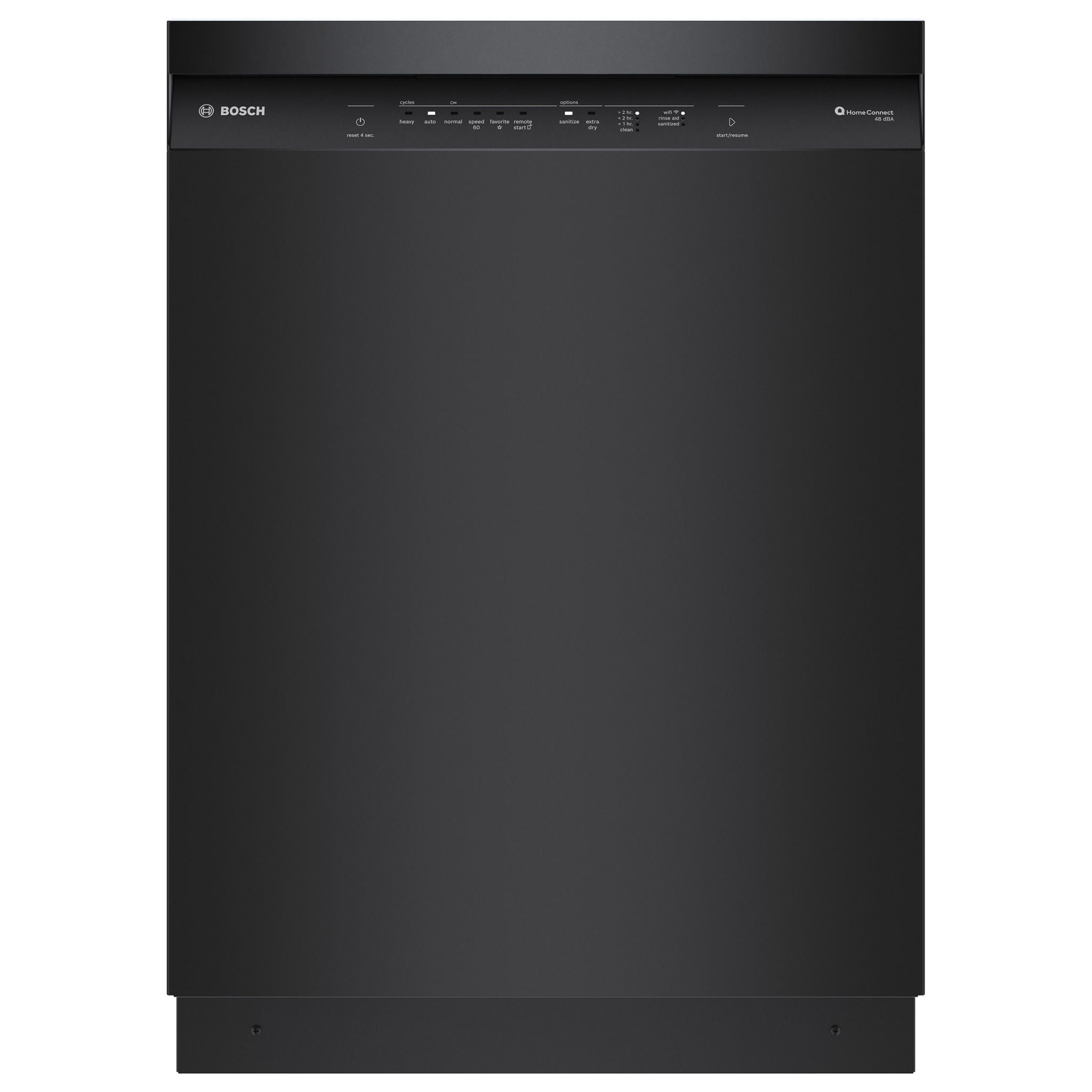 Bosch 100 Series Front Control Recessed Handle Dishwasher