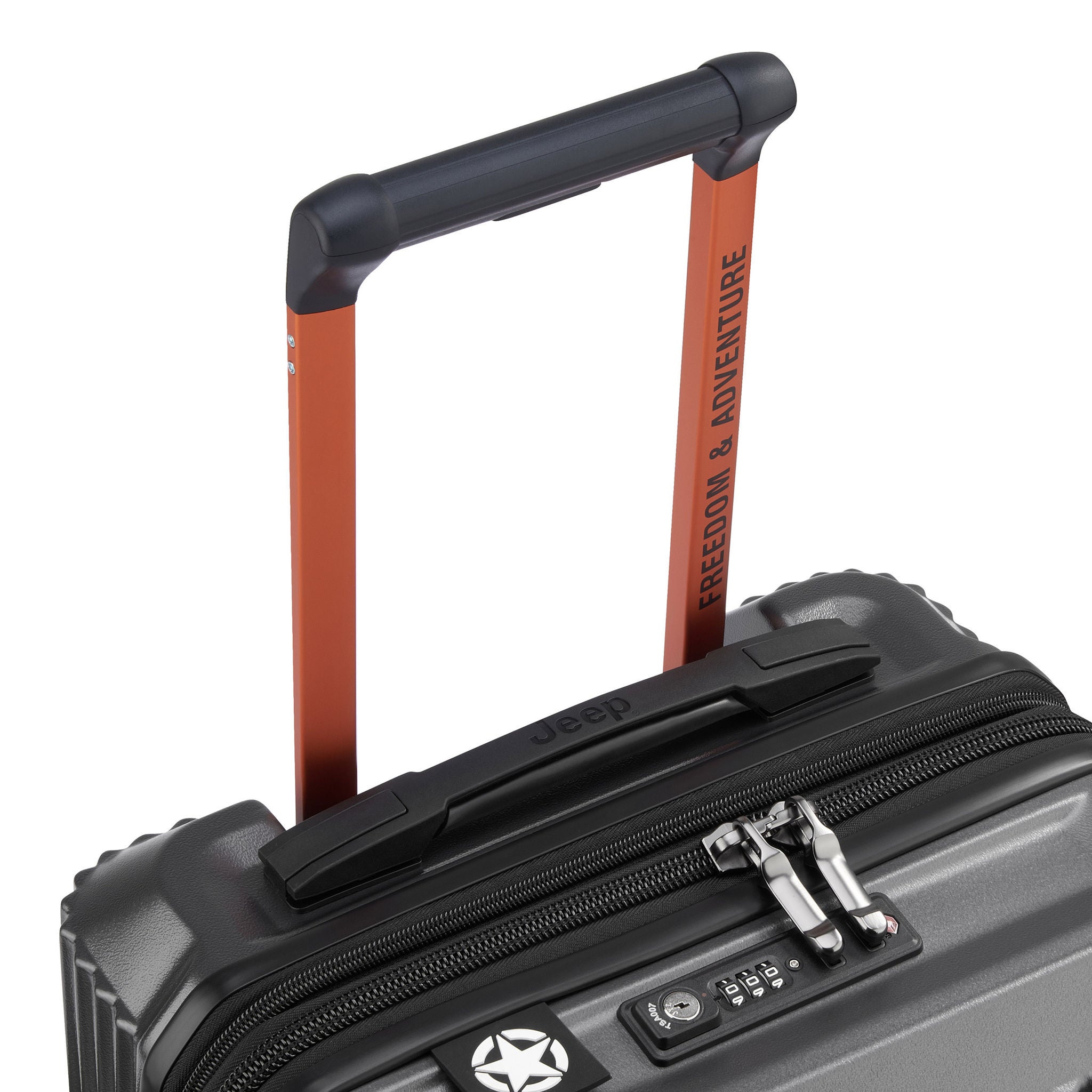 Jeep JH001A Path 2-piece Hardside Set Anthracite