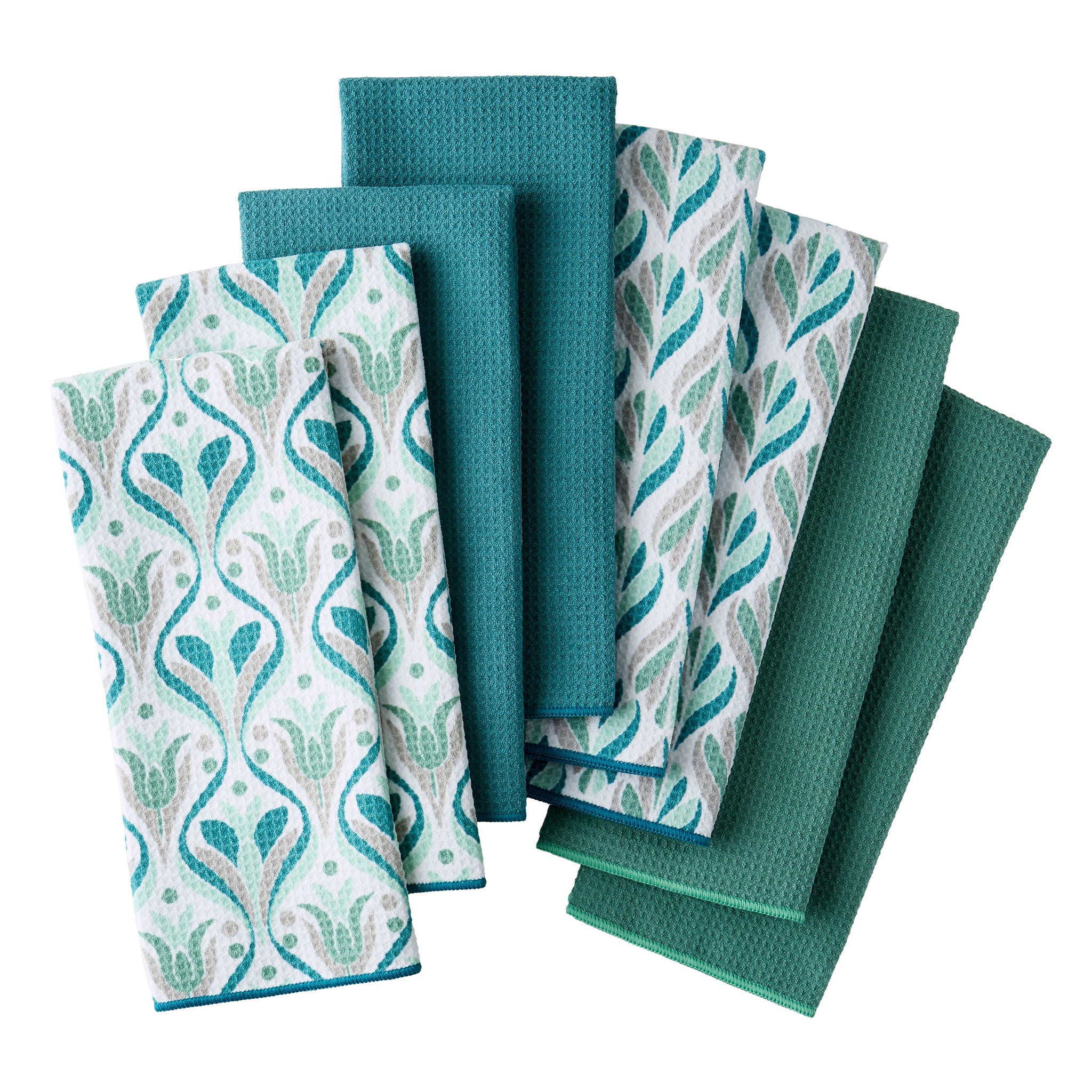 Microfiber Kitchen Towels, 8-pack