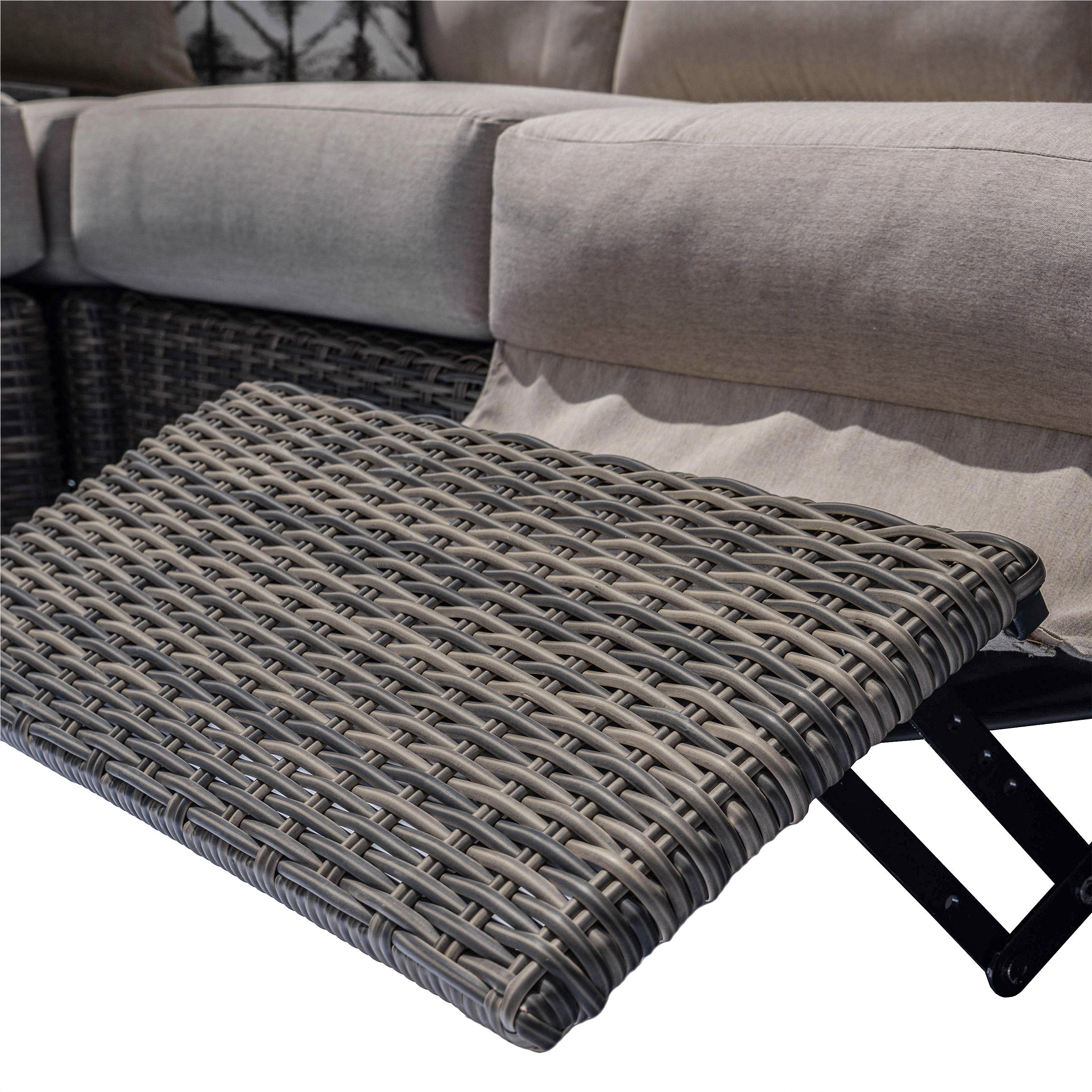 Java Corner 5-piece Reclining Sectional