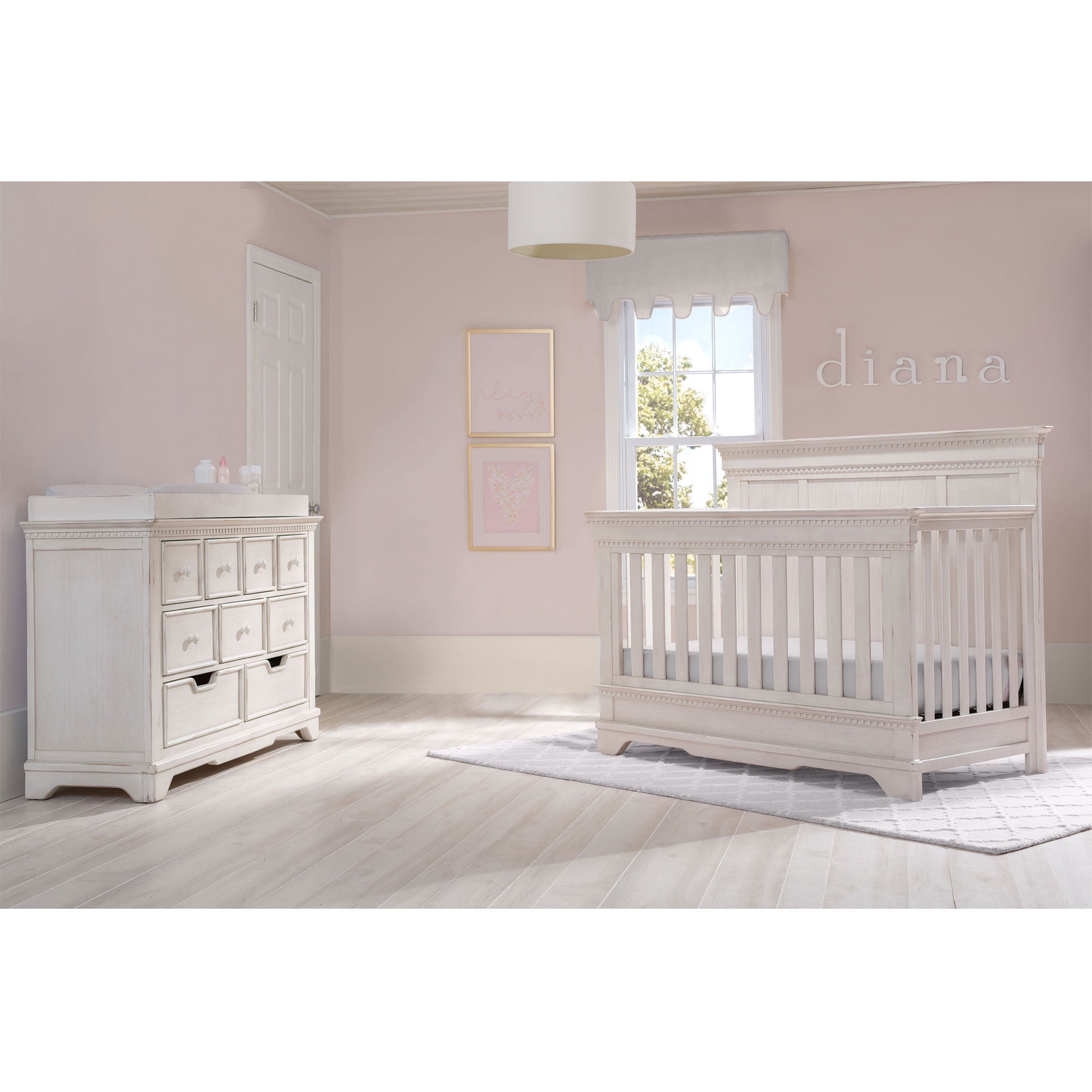 Simmons Kids Briley Collection 2-piece Nursery Furniture Set