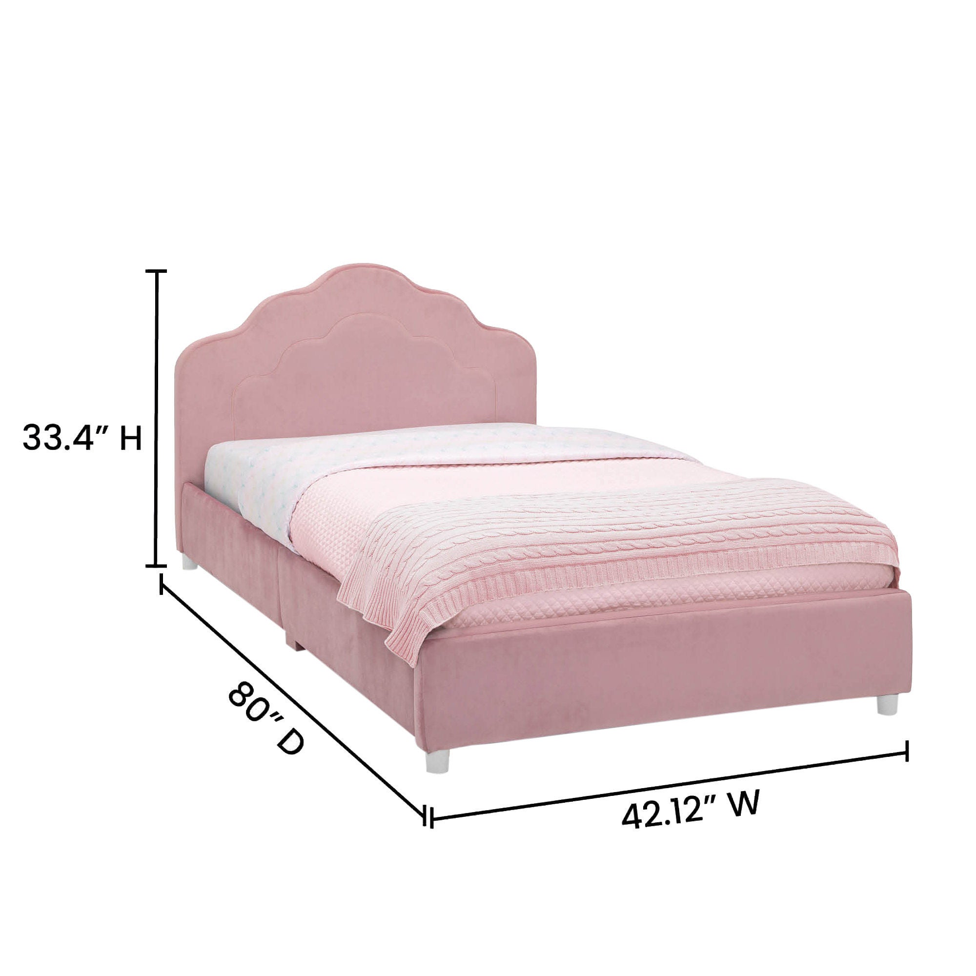 Casey Twin Upholstered Bed