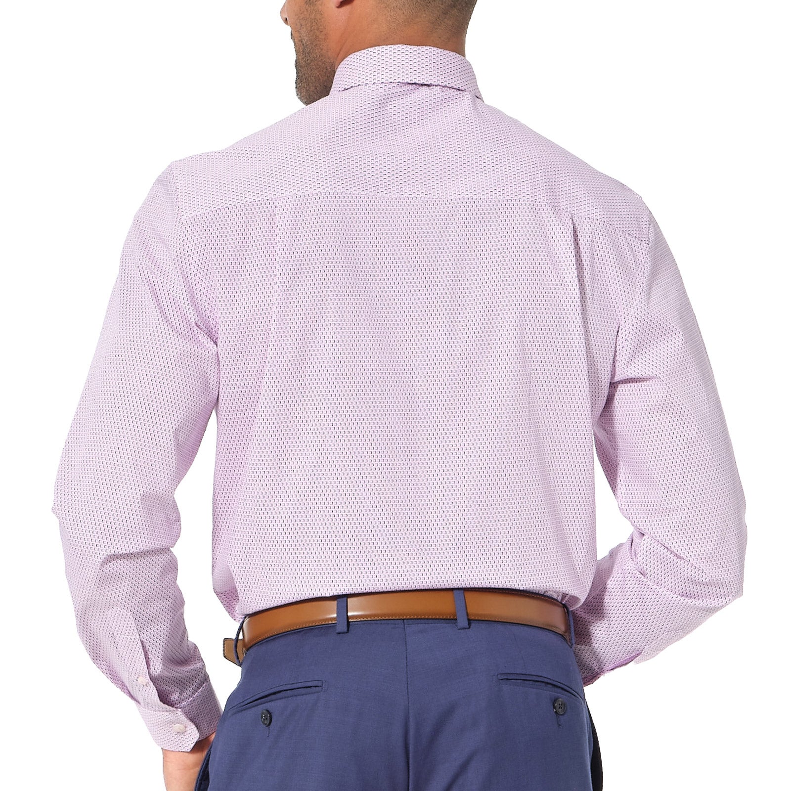 Nick Graham Men's Dress Shirt with Neck Tie