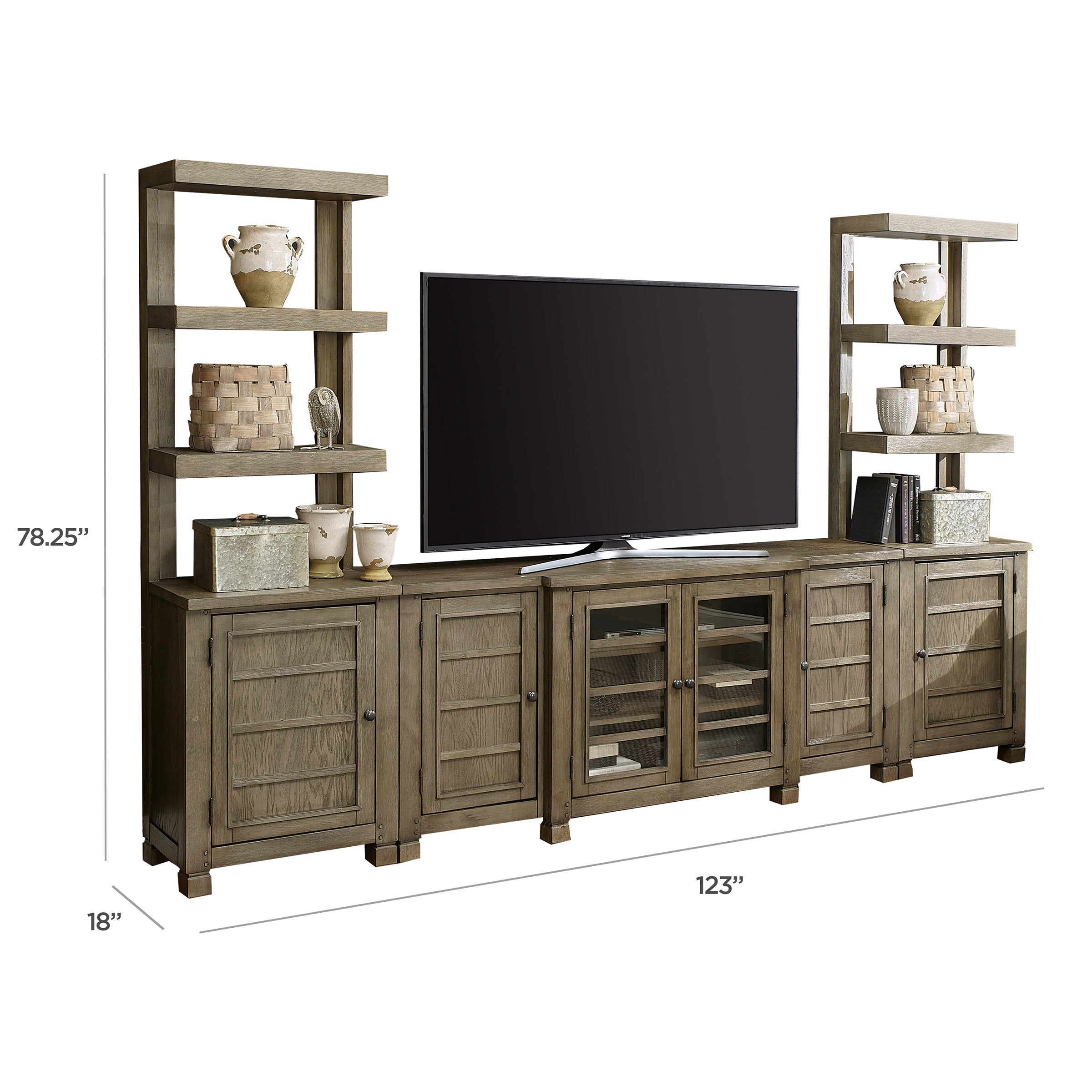 East Lake Entertainment Wall