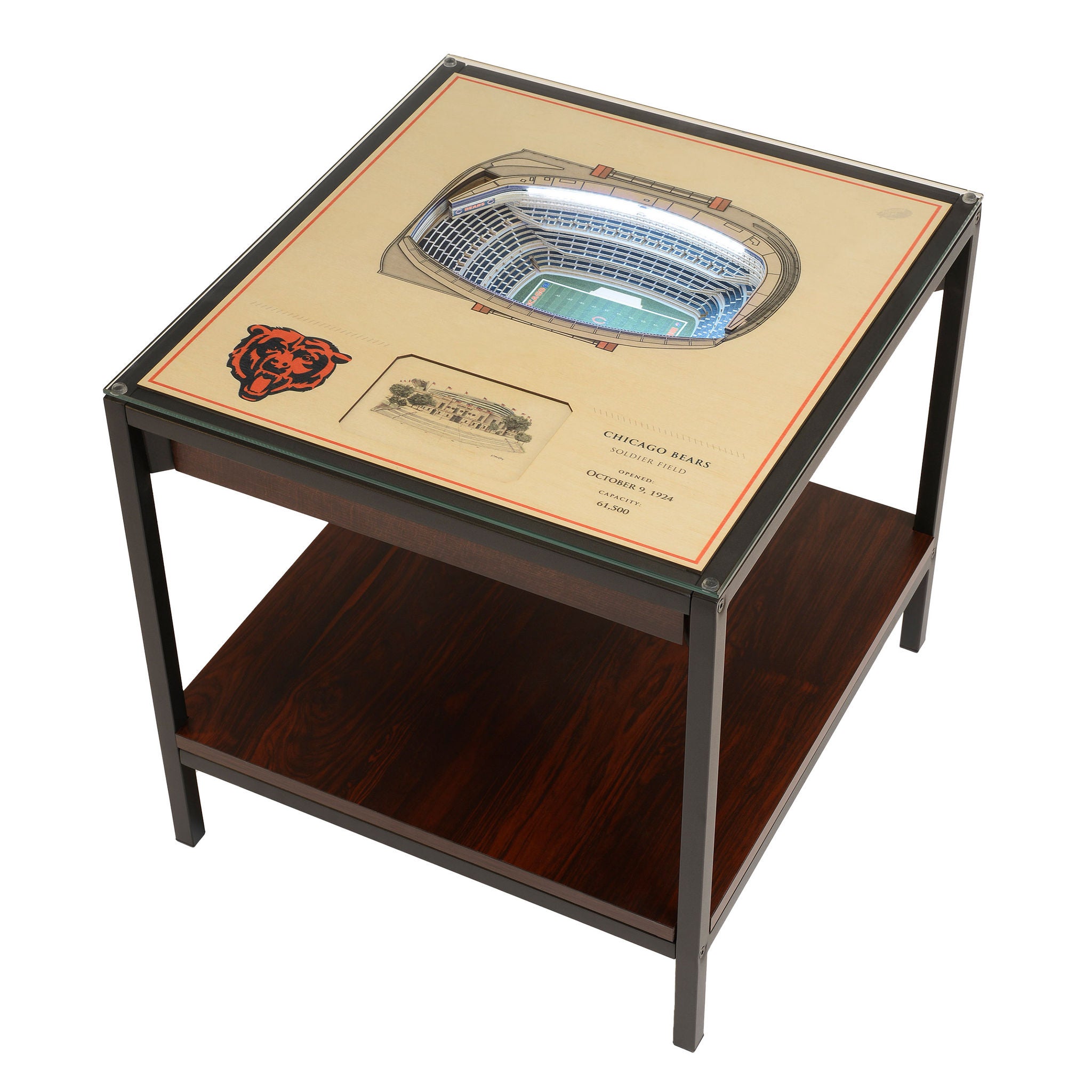 NFL 25-layer Stadium View End Table