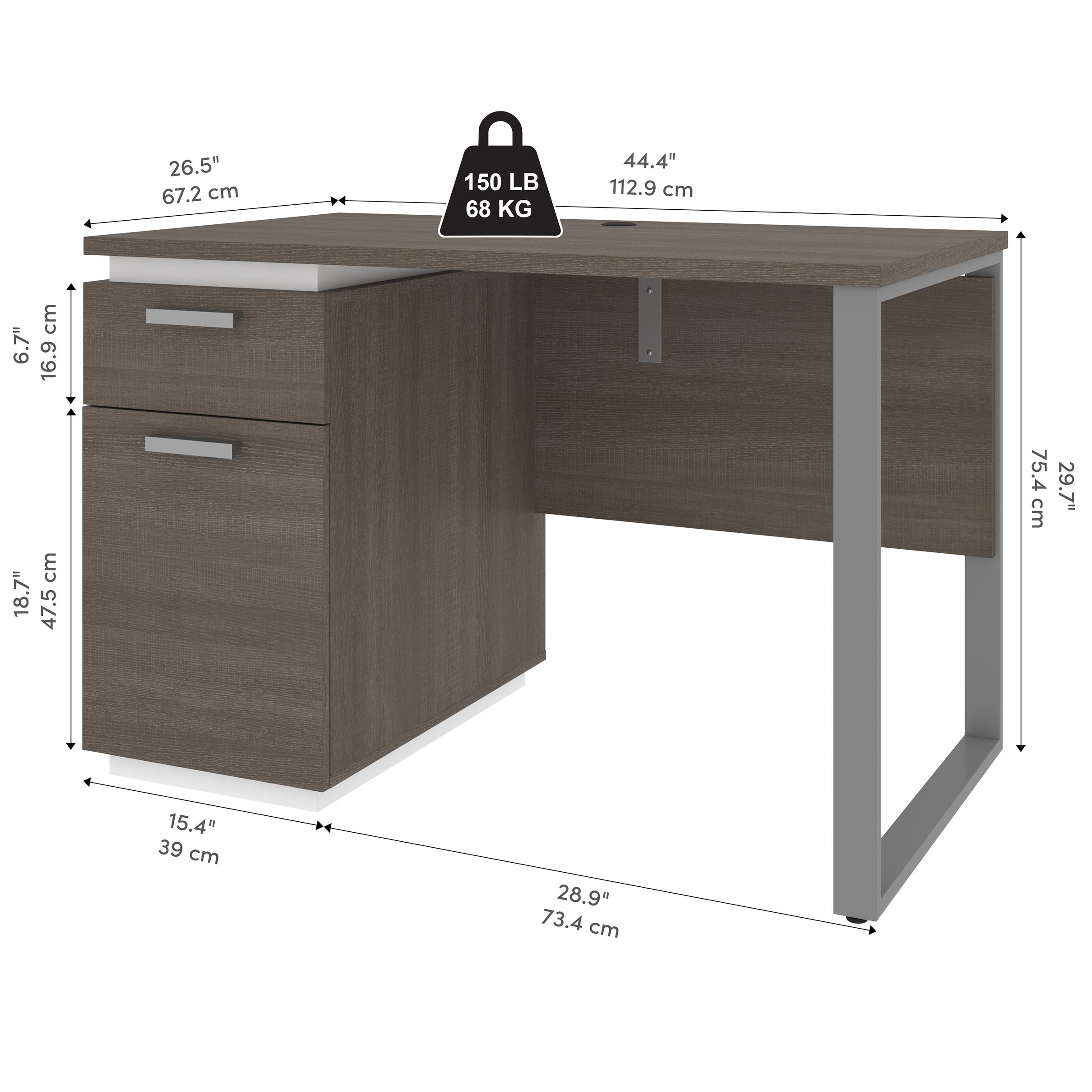 Aquarius Small Desk