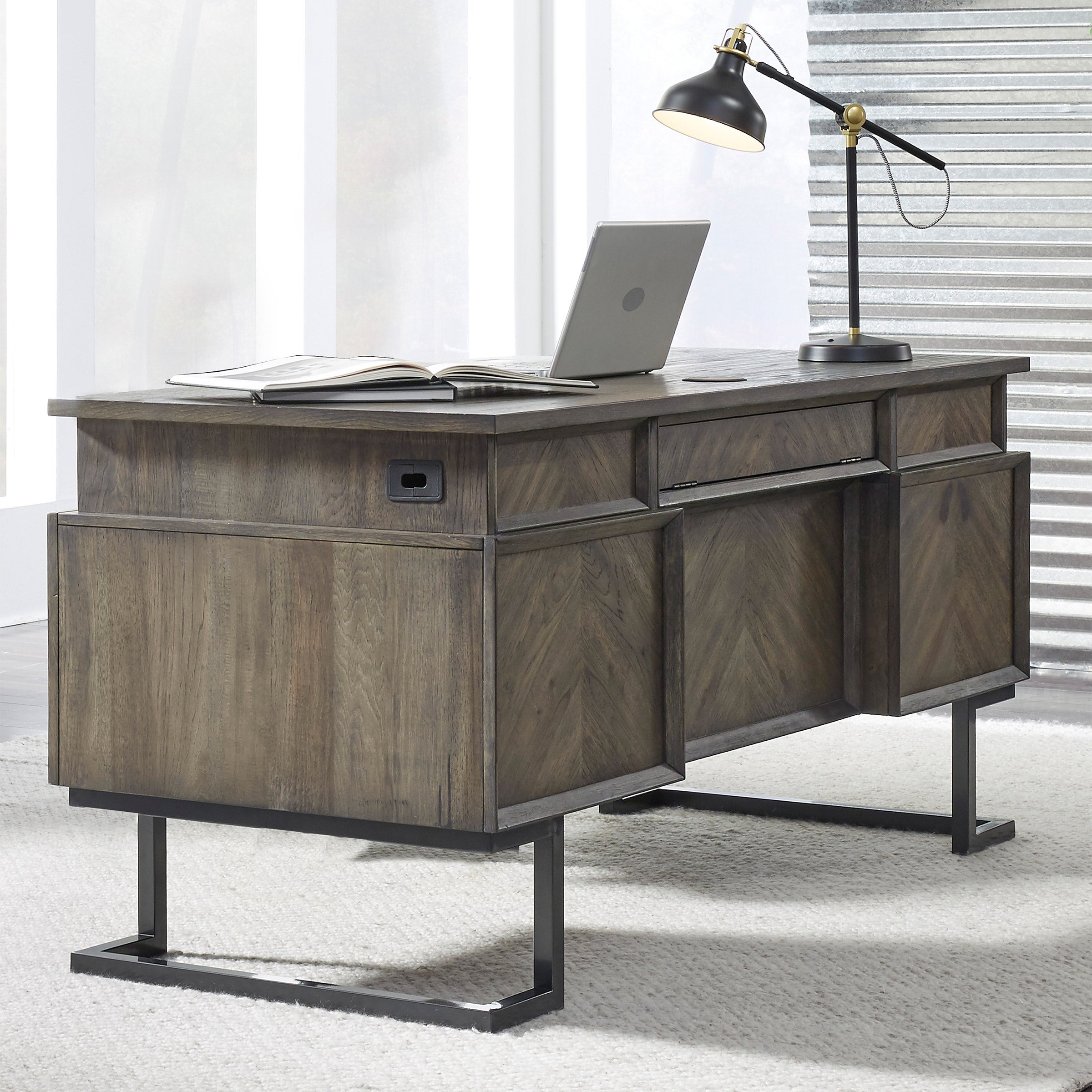 Asher 5-piece Executive Office Suite