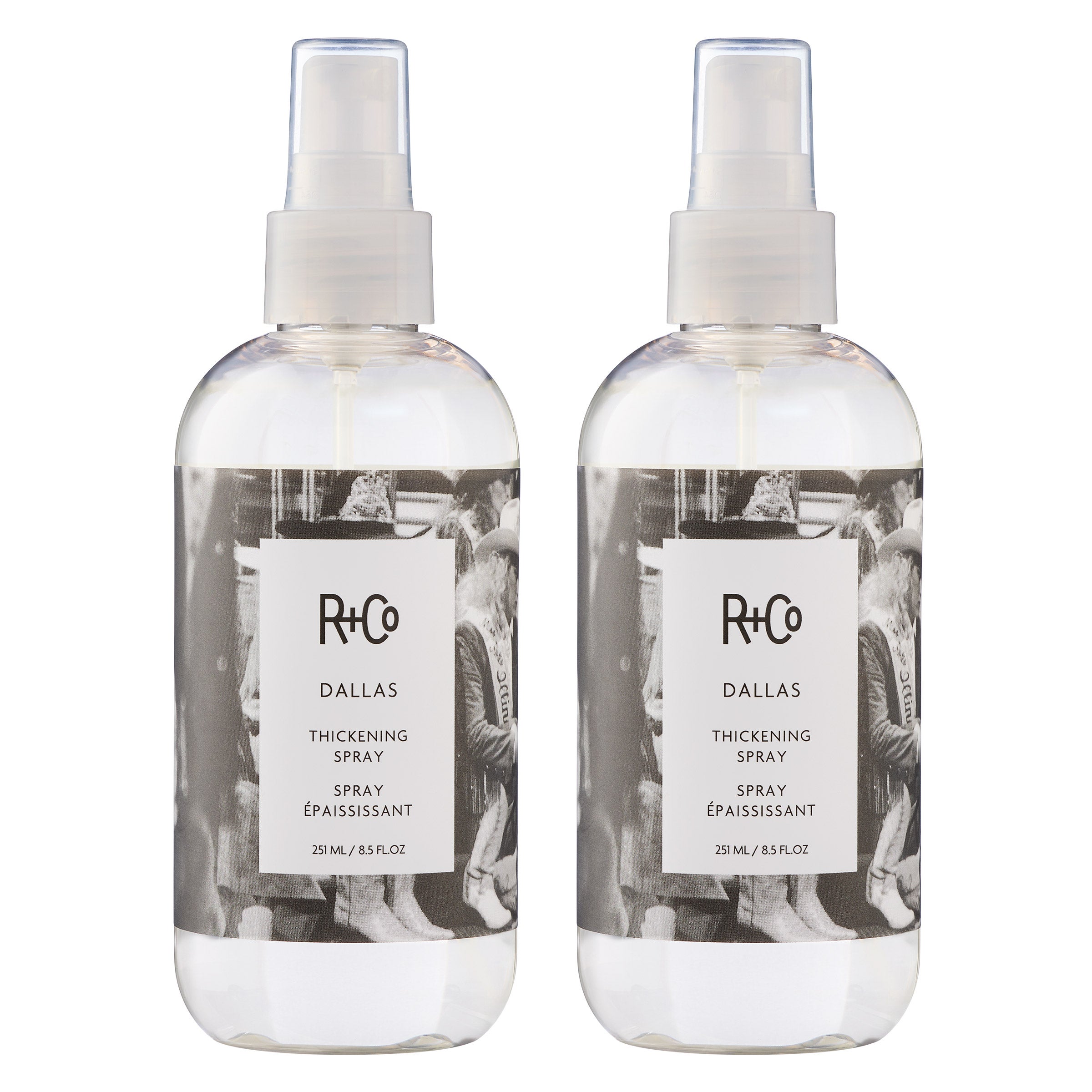 R+Co Dallas Thickening Spray, 8.5 fl oz, 2-pack