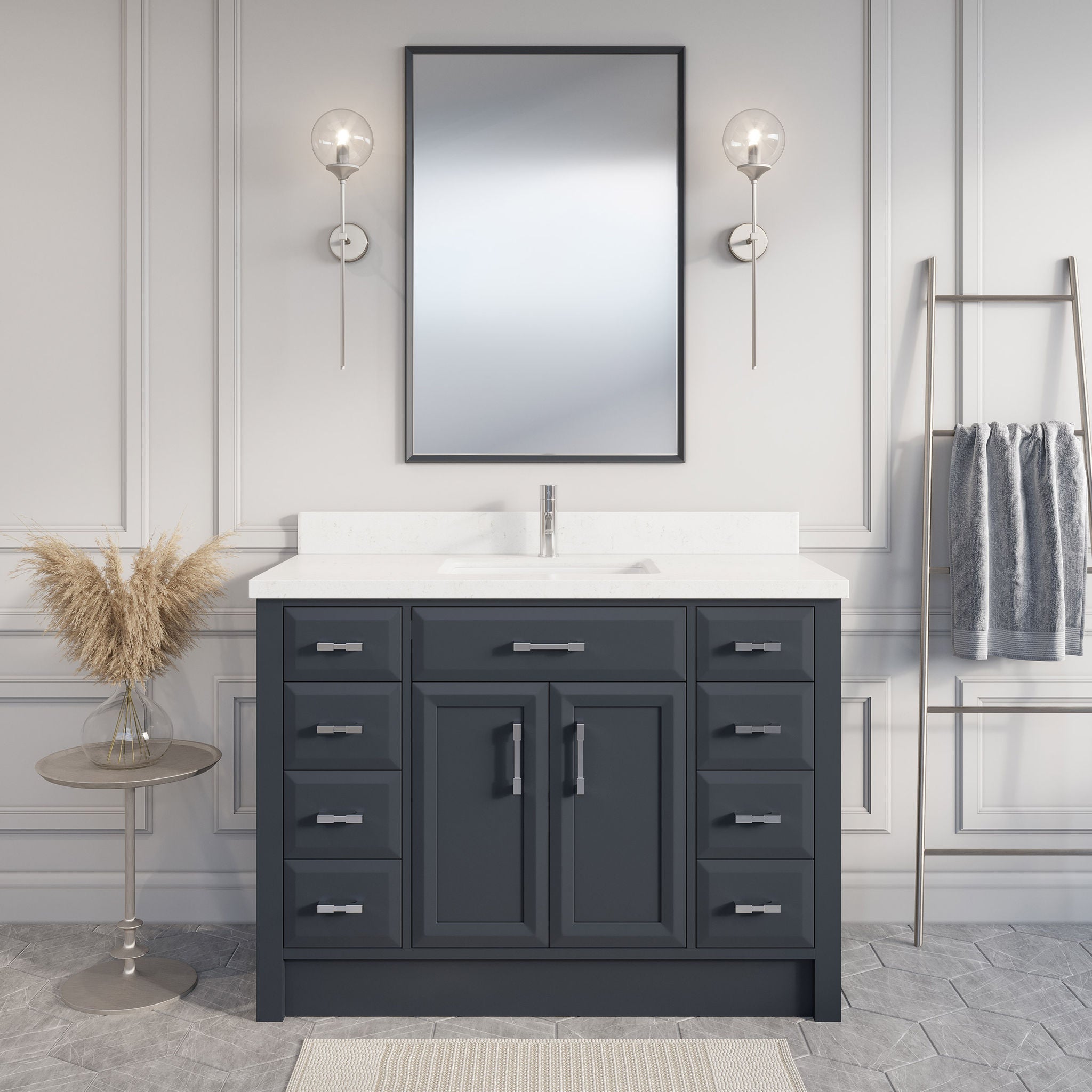 Calais Bath Vanity by Studio Bathe in Gray