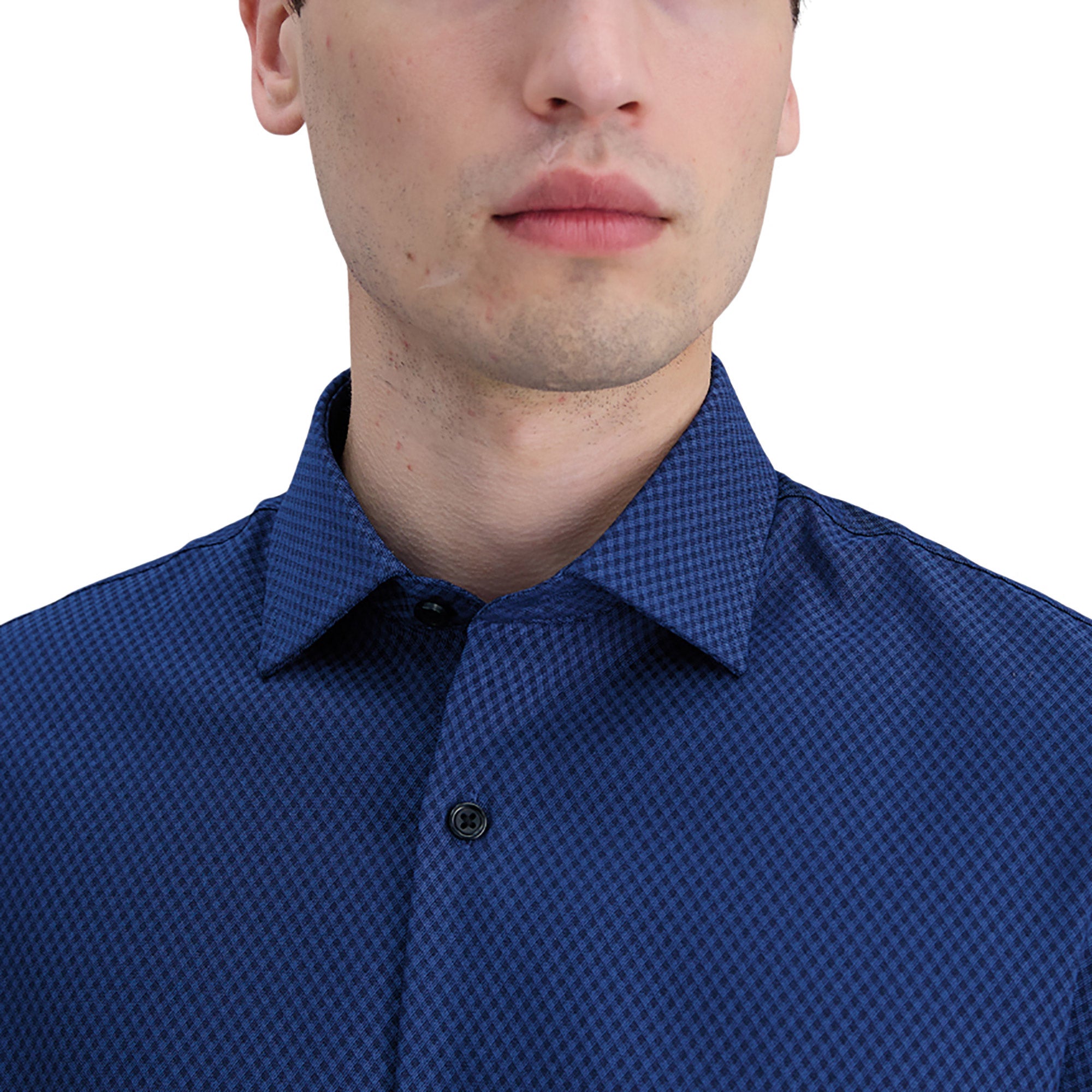 Haggar Men's Button-Up Dress Shirt