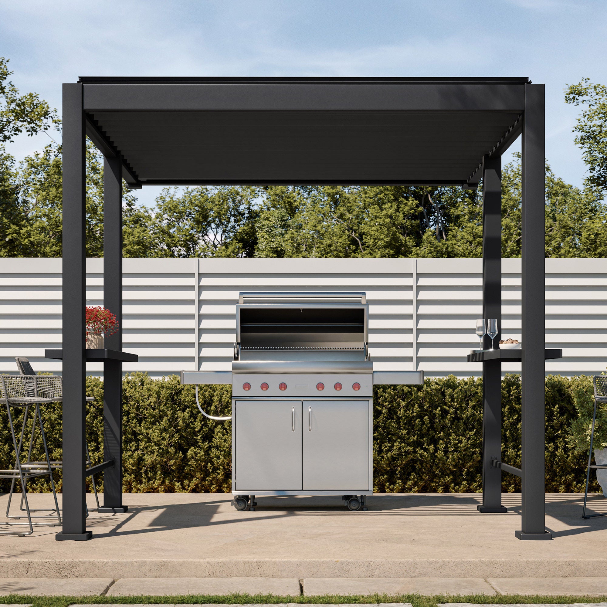 Sorara Mirador 8.8 x 8.2 BBQ Pergola