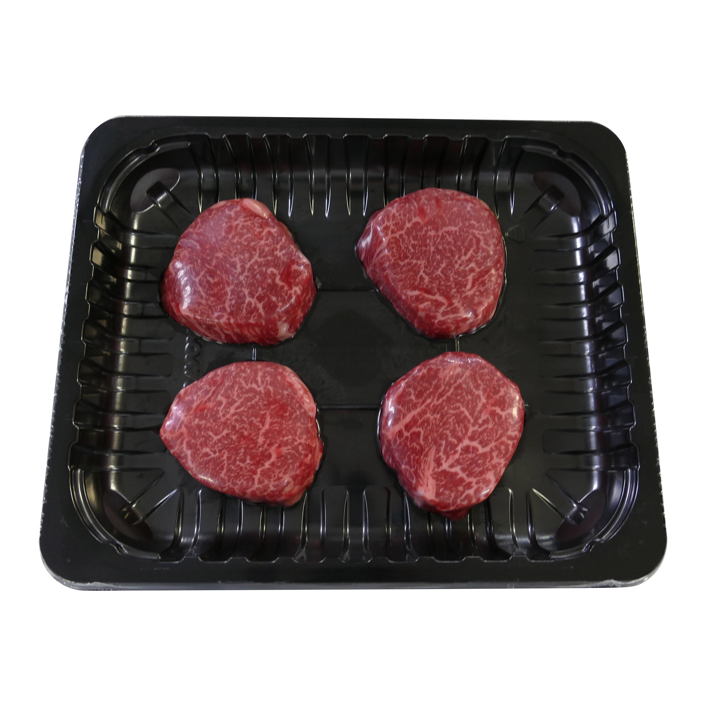Authentic Wagyu Japanese A5 Wagyu Top Sirloin Medallions, (8/8 Oz. Per Steak), 8 Total Packs, 4 Lbs. Total