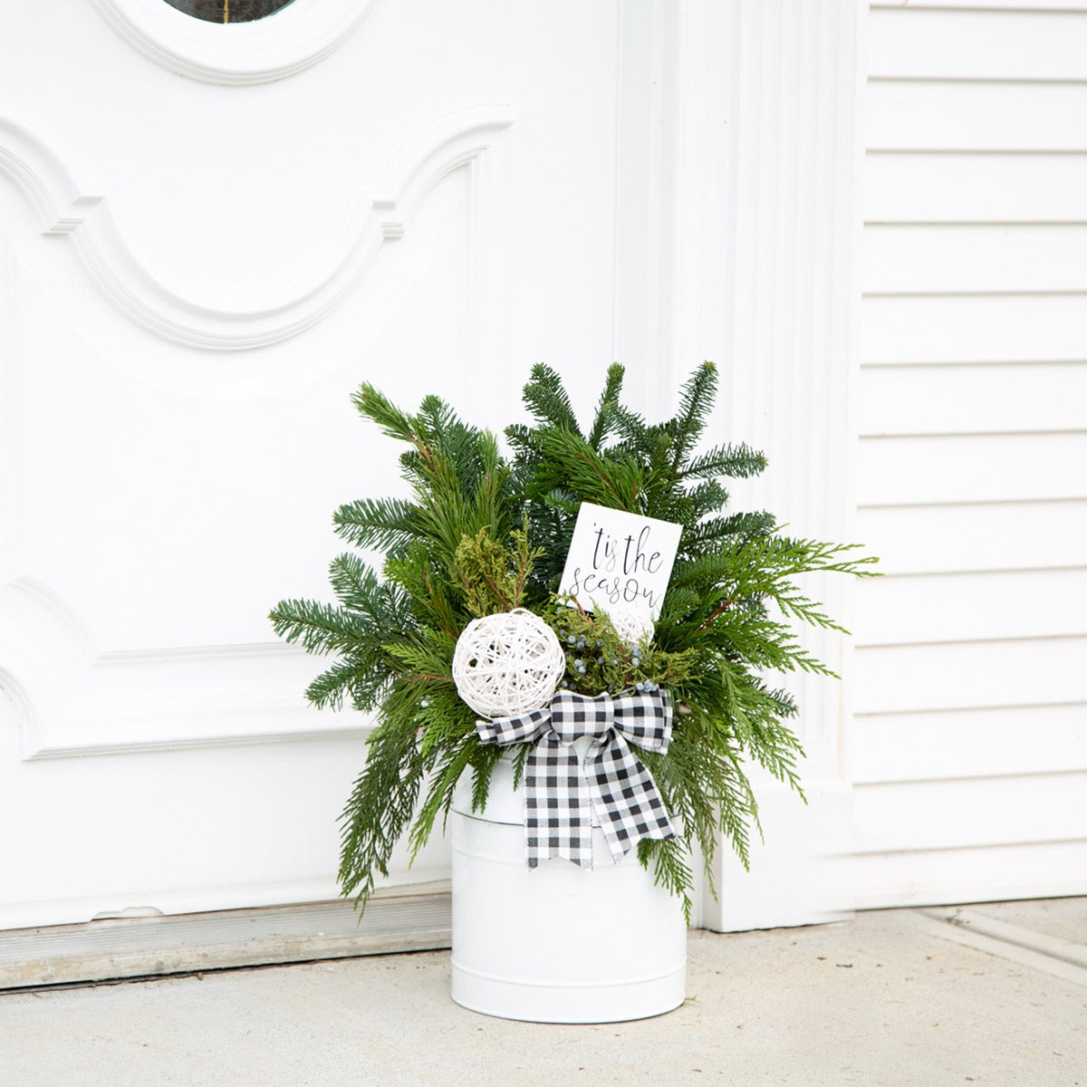 Vintage Greenery Planter
