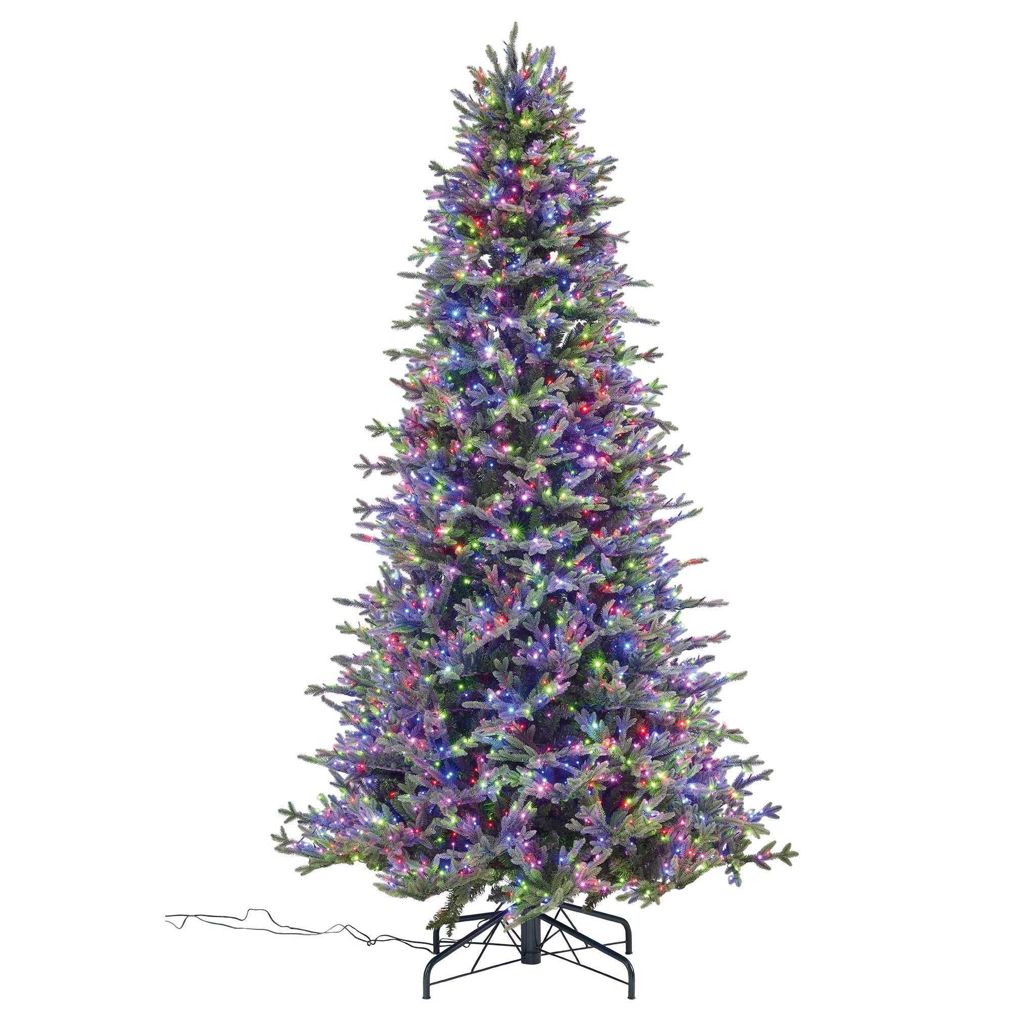 9' Pre-Lit Radiant Micro LED with Twinkle Artificial Christmas Tree