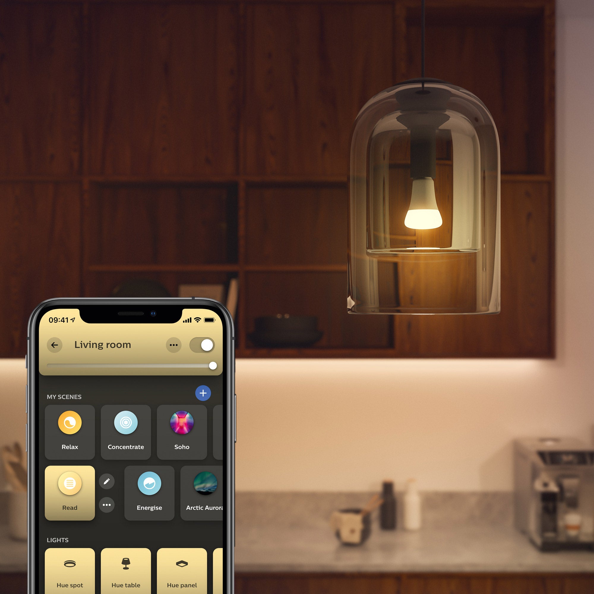 Philips Hue 100W White Ambiance A21 LED Bulbs, 2-pack