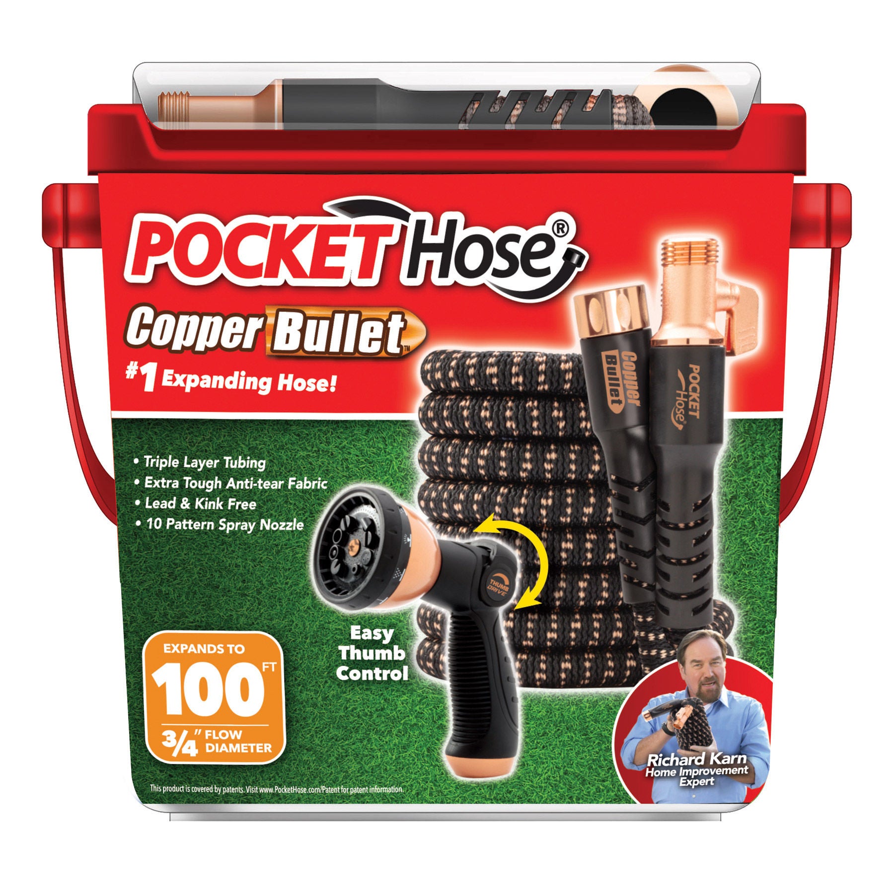 Copper Bullet Pocket-hose