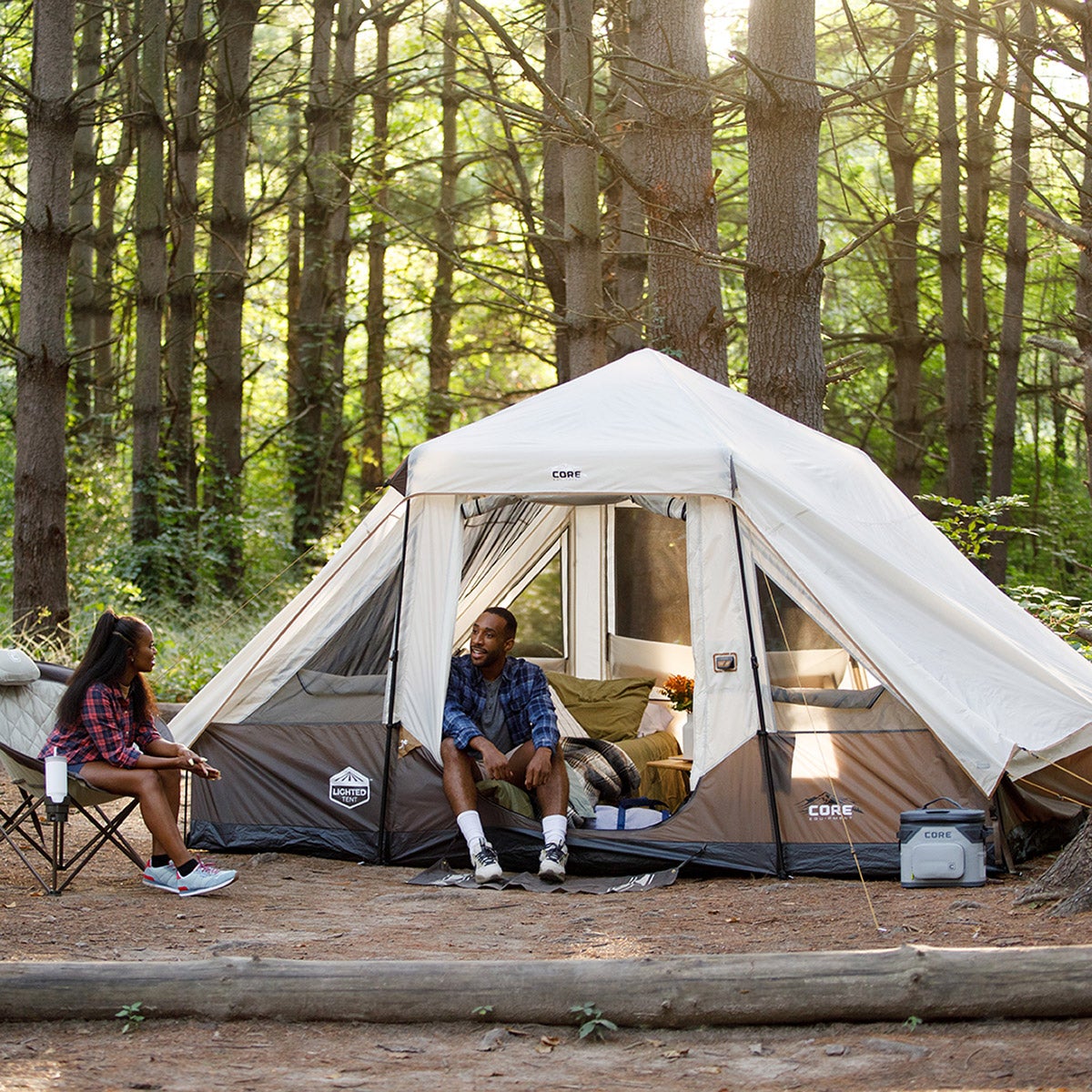 CORE Lighted Instant Pyramid Tent