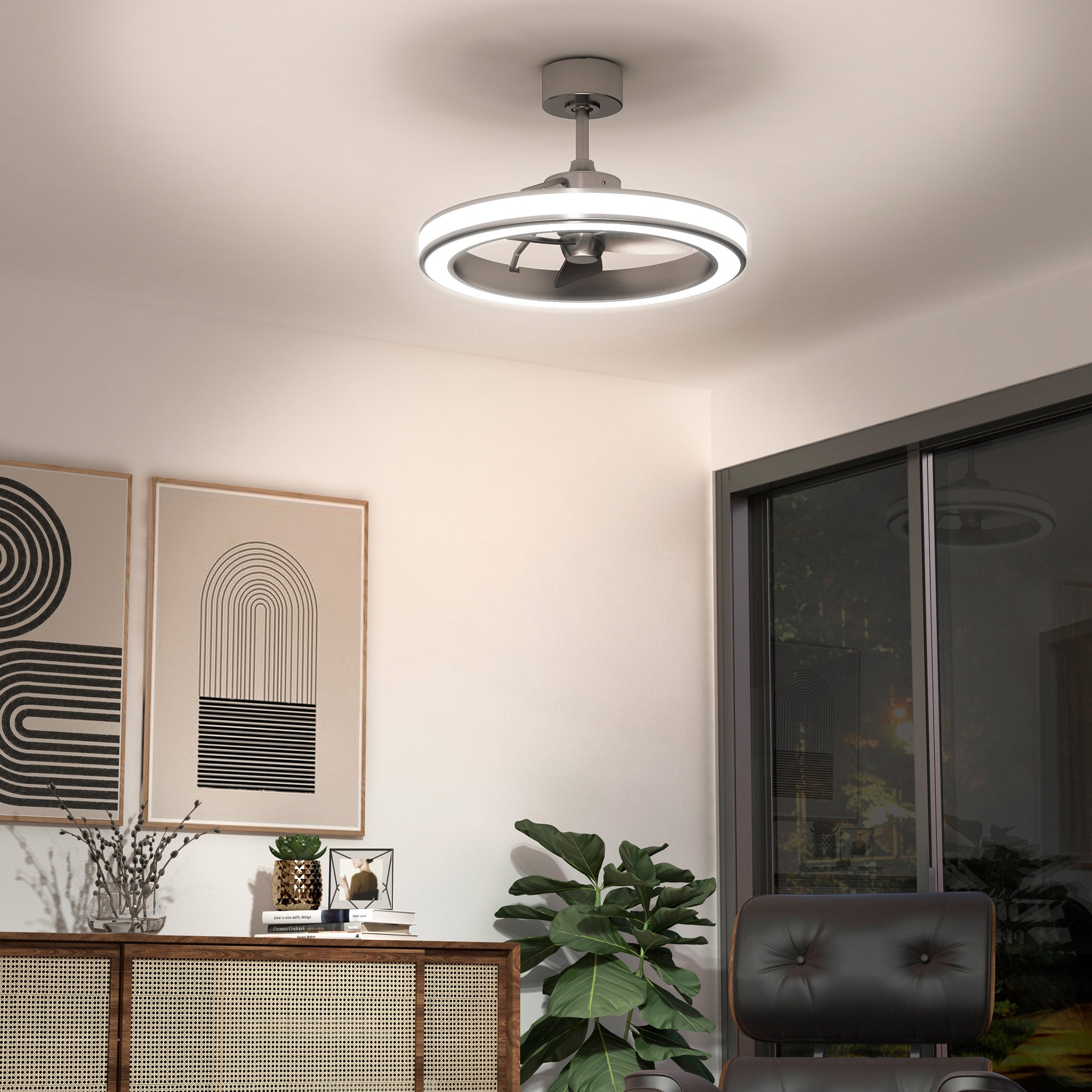 Artika Edwin LED Ceiling Fan / Chandelier