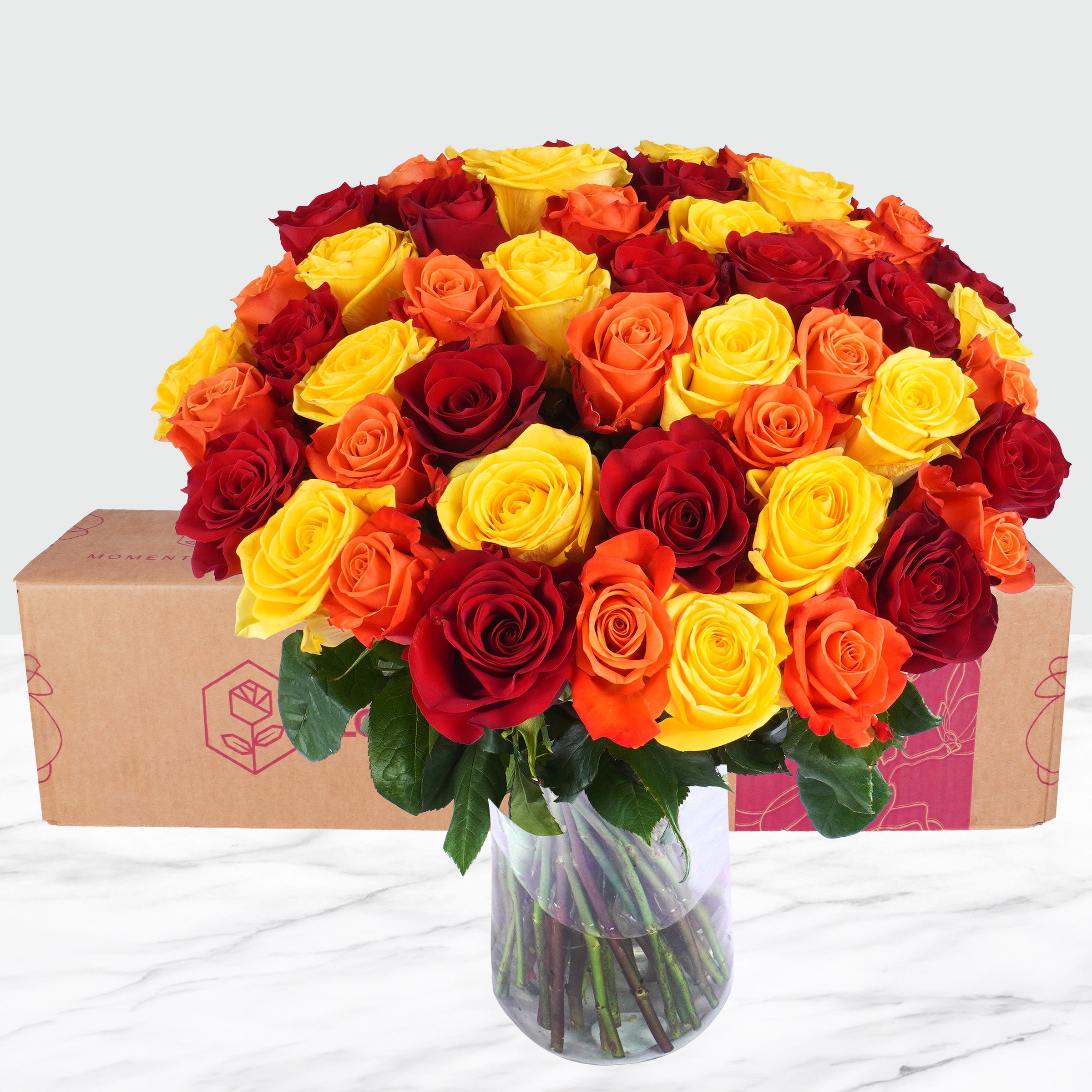 50-stem Fall Roses