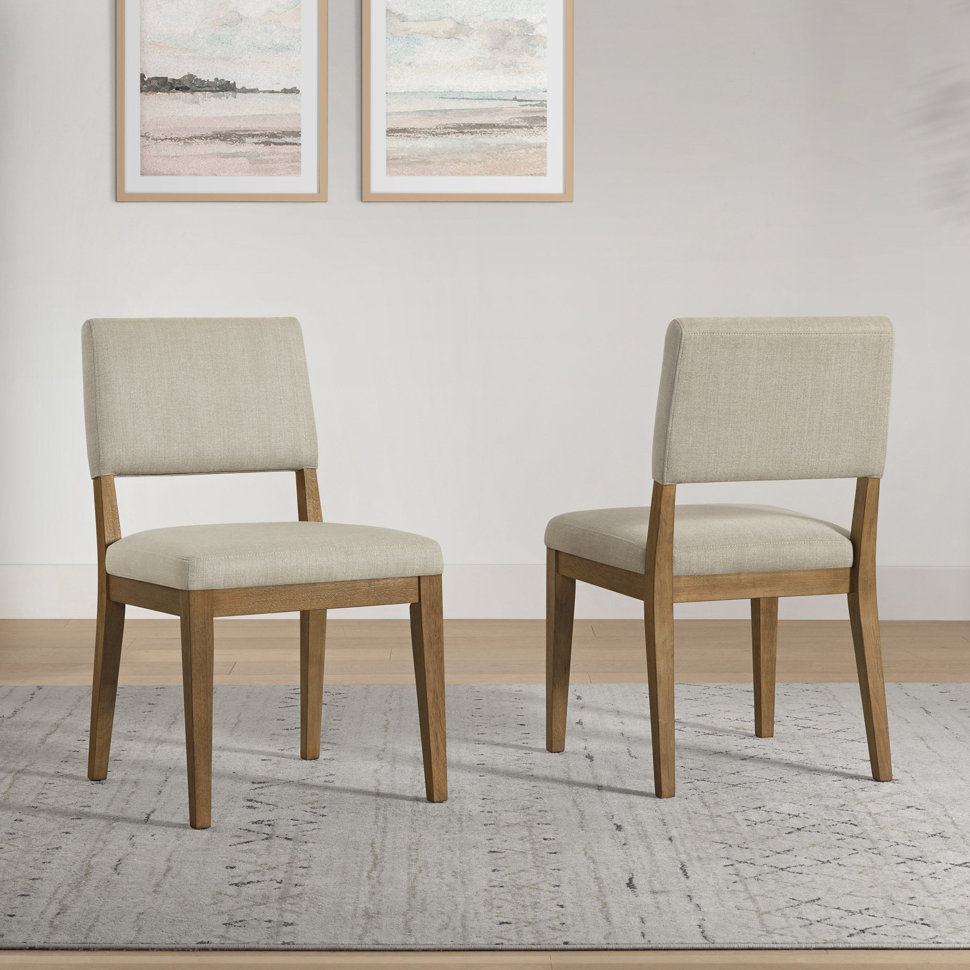 Cowen Upholstered Dining Chair, Set of 2