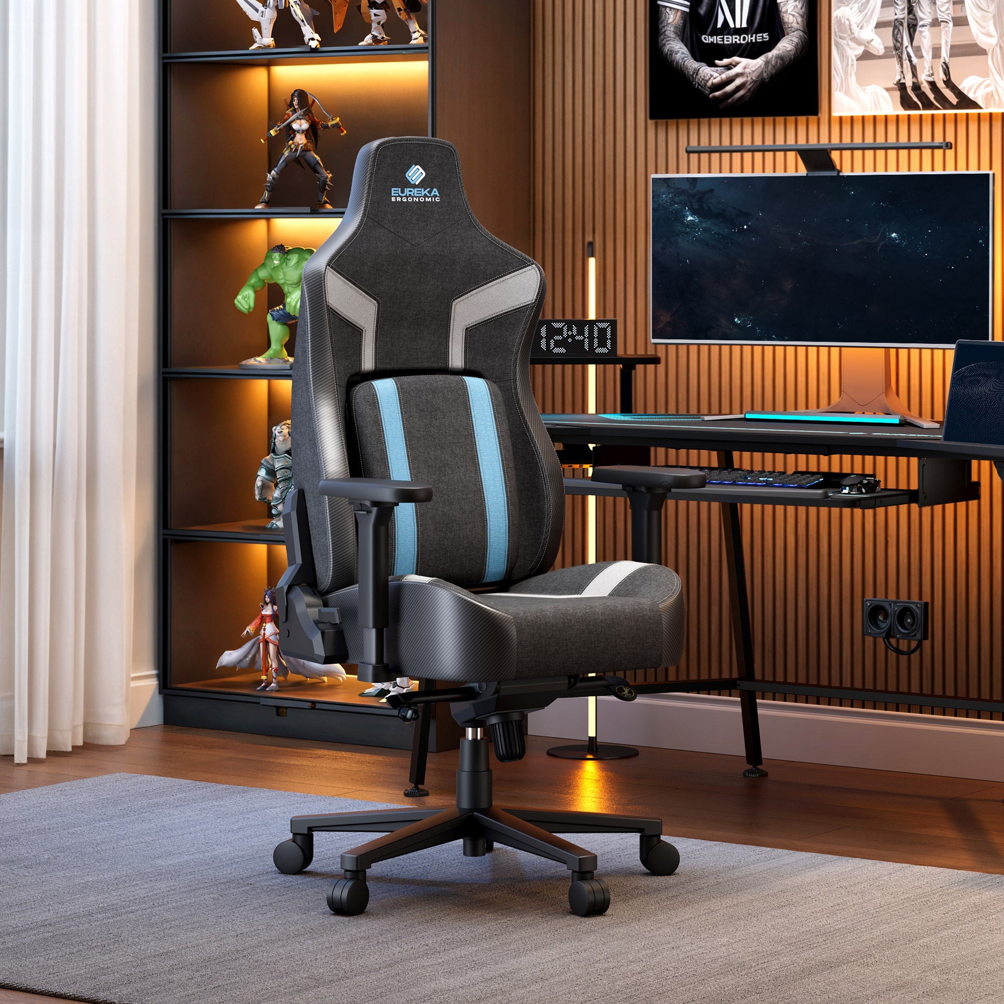 Python II Home Gaming Chair with Lumbar Support