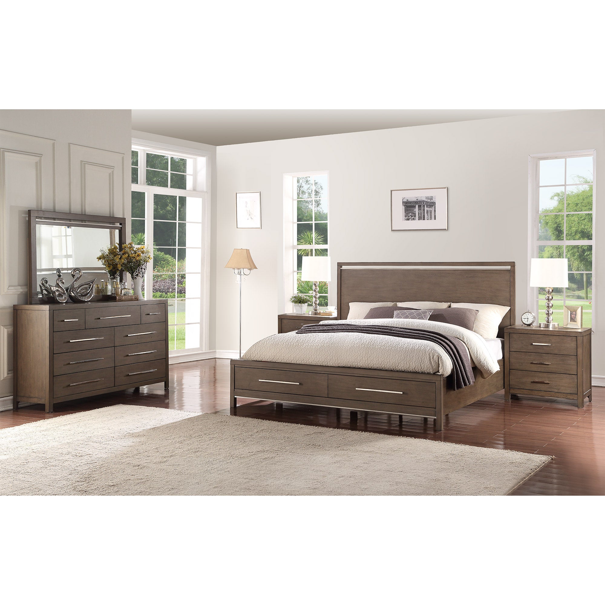 Kris 5-piece Queen Storage Bedroom Set