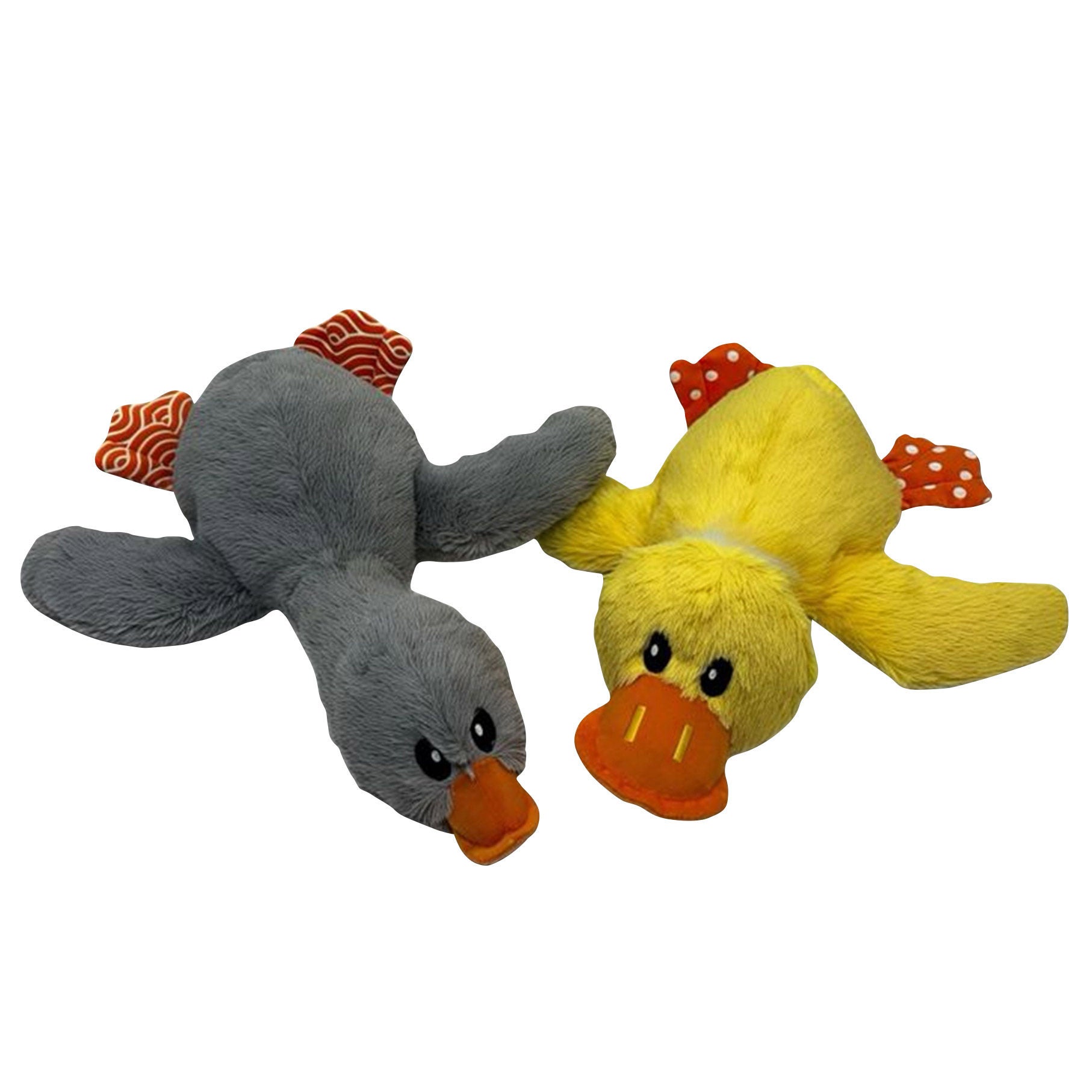 KONG Comfort Duck and Goose Dog Toy, 2-count